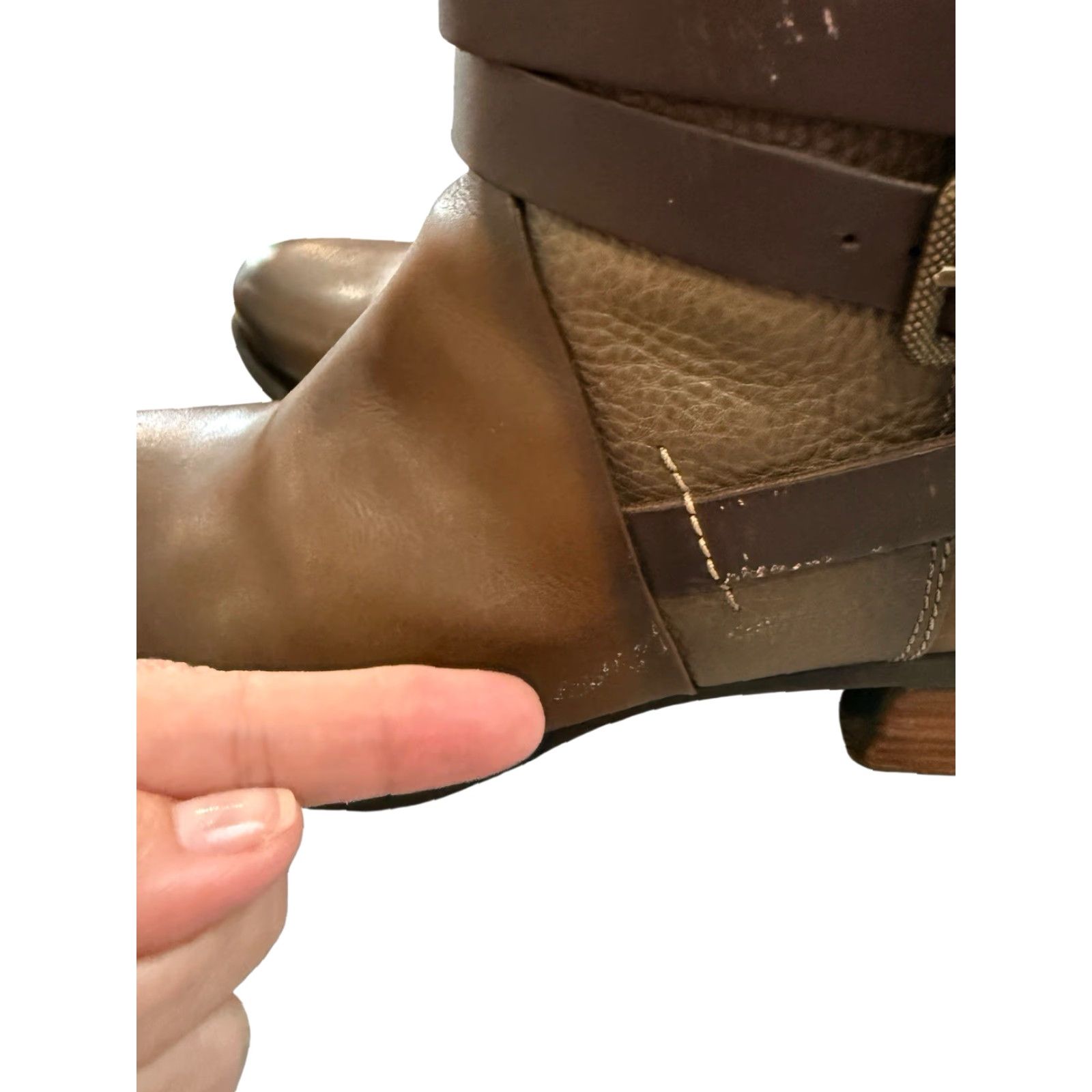Vintage Pikolinos Connelly Western Boots Brown Leather Women EU 42 Zip Boots Size US 9 / IT 39 - 7 Thumbnail