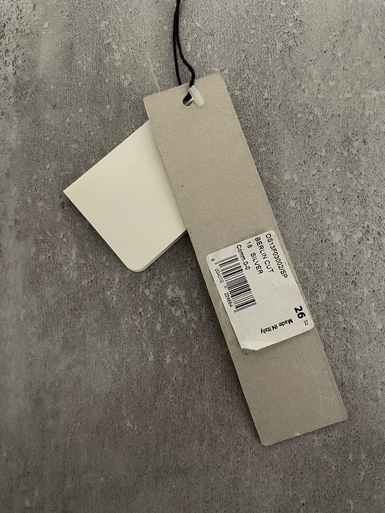 Rick Owens rick owens silver berlin cut pants-2508 Size US 26 / EU 42 - 5 Thumbnail