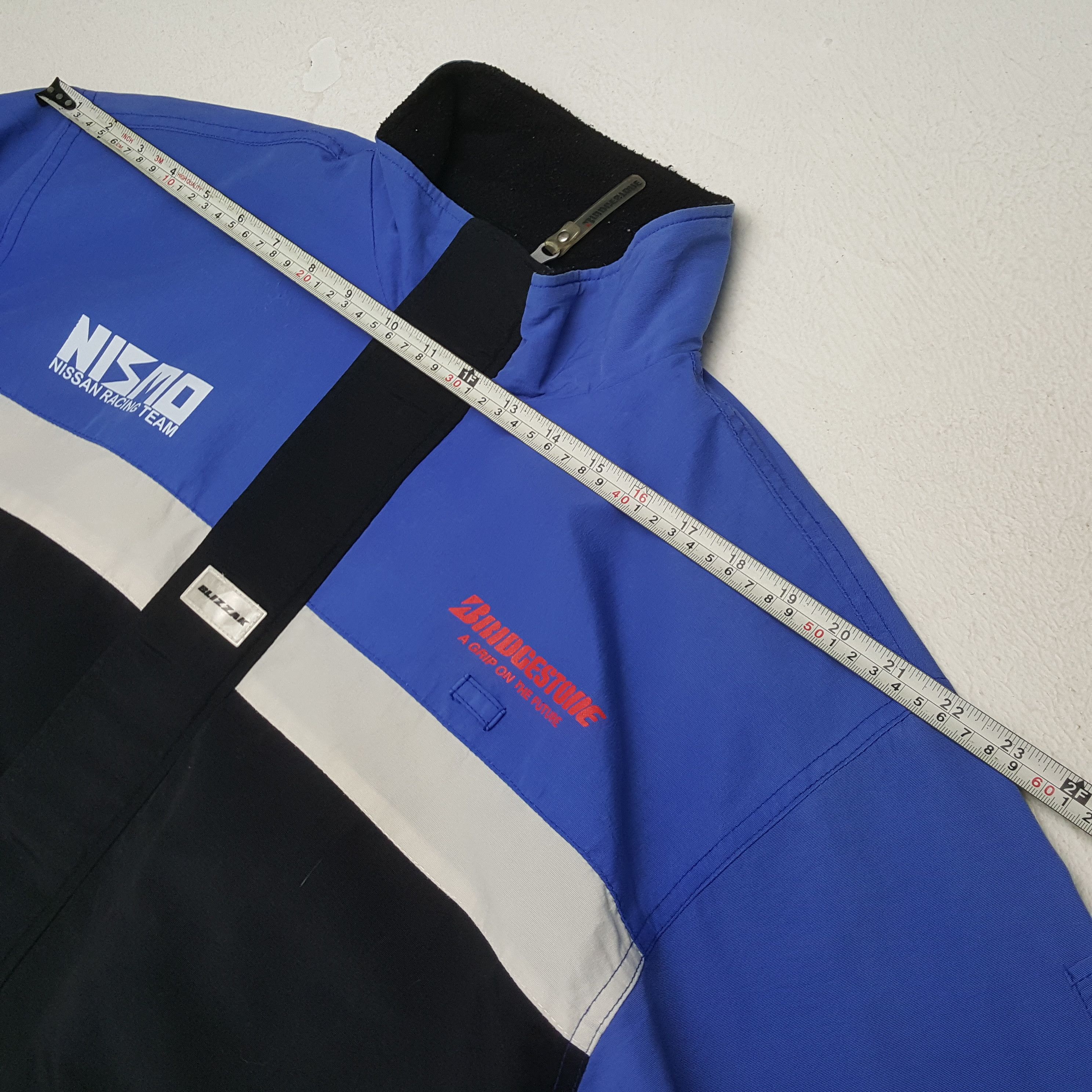 Vintage Vintage BRIDGESTONE NISMO NISSAN RACING TEAM Custom Jacket Size US L / EU 52-54 / 3 - 5 Thumbnail