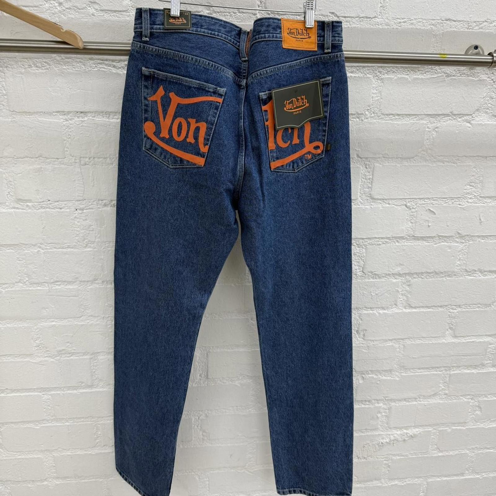 Von Dutch Von Dutch Patchwork Jeans W36 L32 Denim - Brand New Size US 36 / EU 52 - 2 Thumbnail