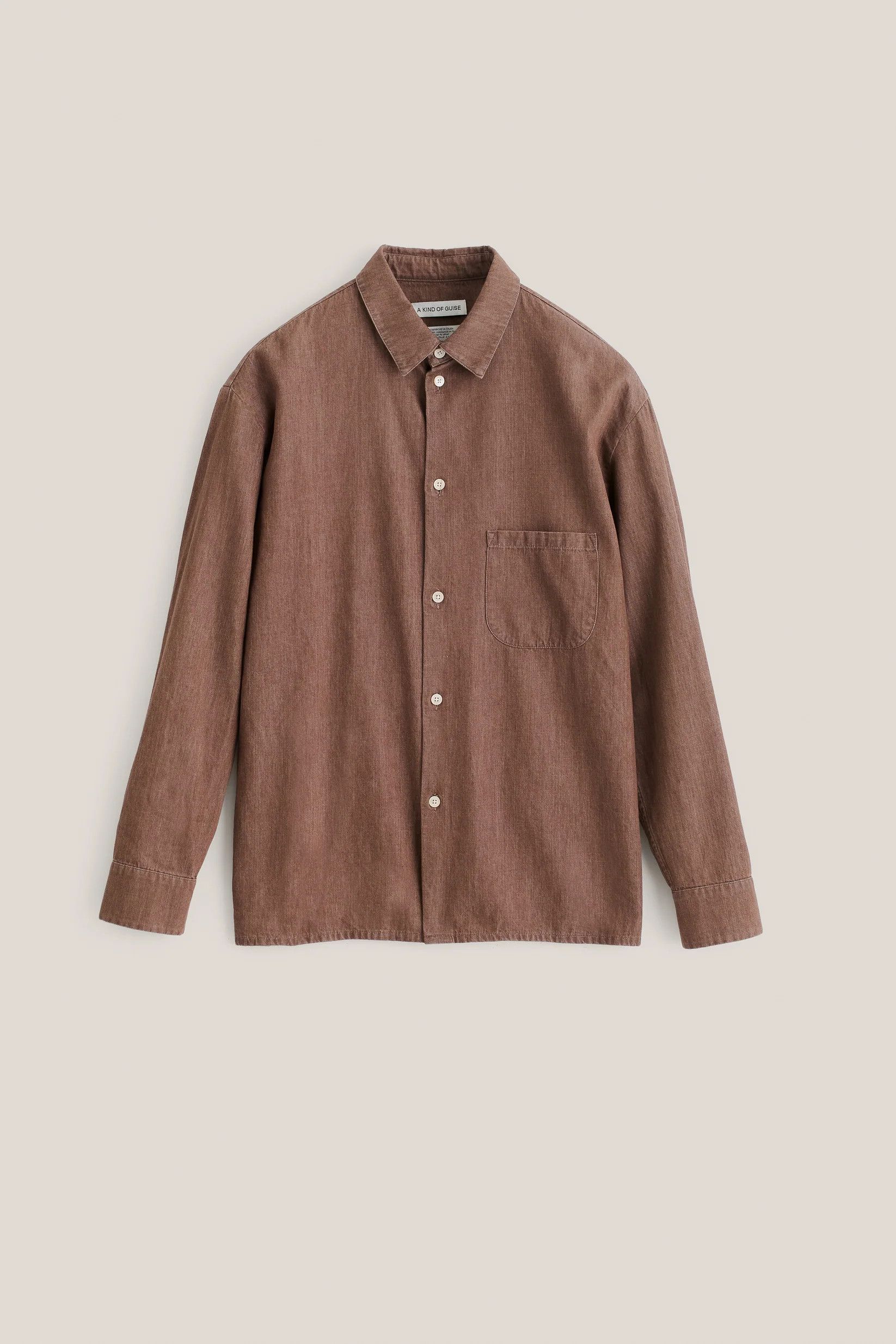 A Kind Of Guise 💚 AW25 A Kind Of Guise Gusto Shirt Sepia Denim Medium NEW Size US M / EU 48-50 / 2 - 1 Thumbnail