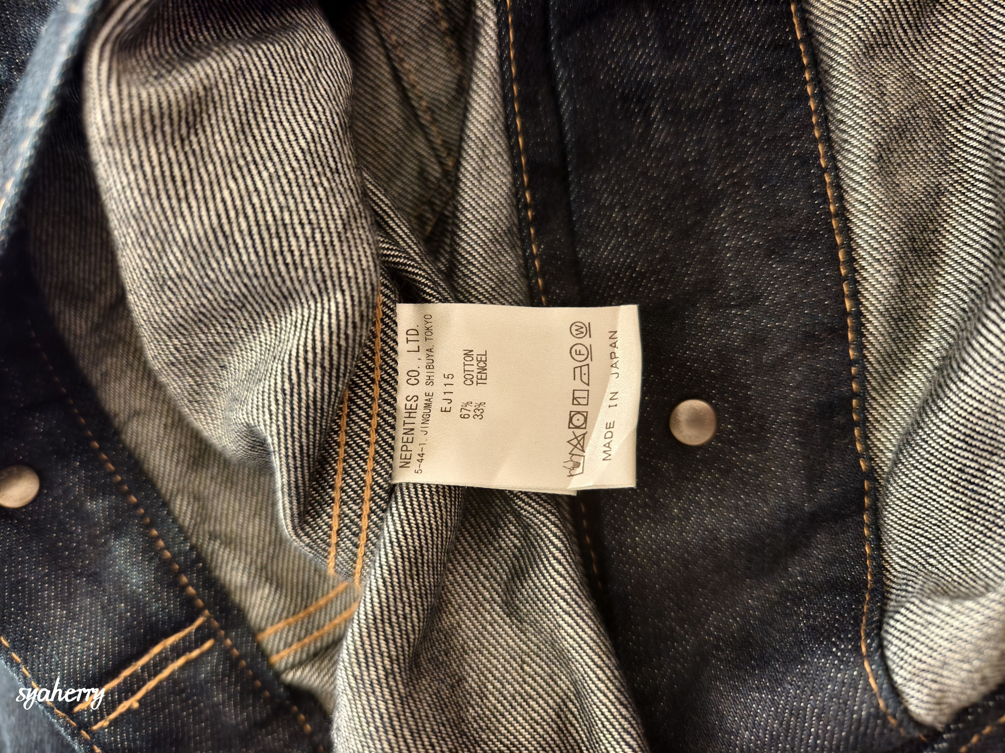 Needles Needles x Nephenthes Denim Jacket Size US S / EU 44-46 / 1 - 6 Thumbnail