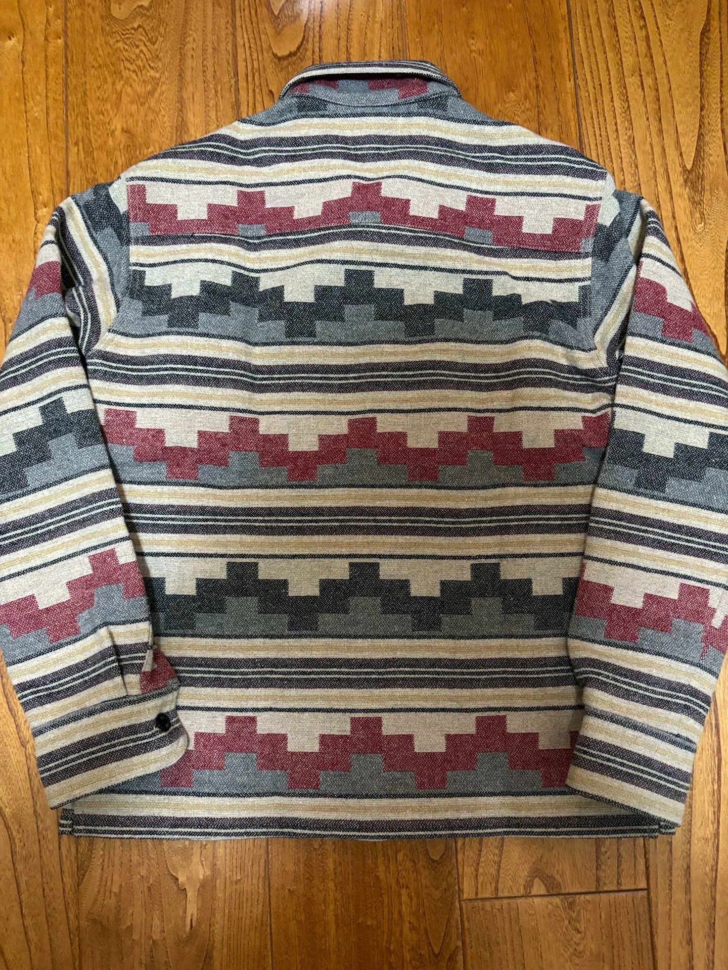 Neighborhood NEIGHBORHOOD TIPI Indian Vtg Jkt M Wool Blend 15AW Size US M / EU 48-50 / 2 - 2 Thumbnail