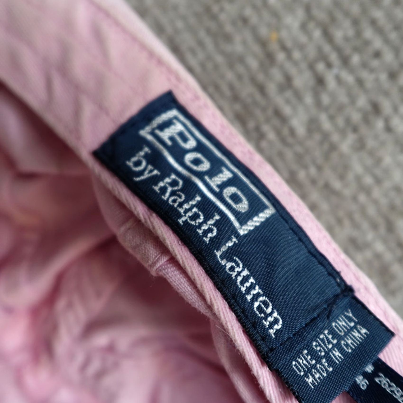 Polo Ralph Lauren VINTAGE Polo Ralph Lauren Hat Pink Dadhat Leather Strapback Baseball Cap Cotton Adjustable Men Pink 90s? Size US M / EU 48-50 / 2 - 6 Thumbnail