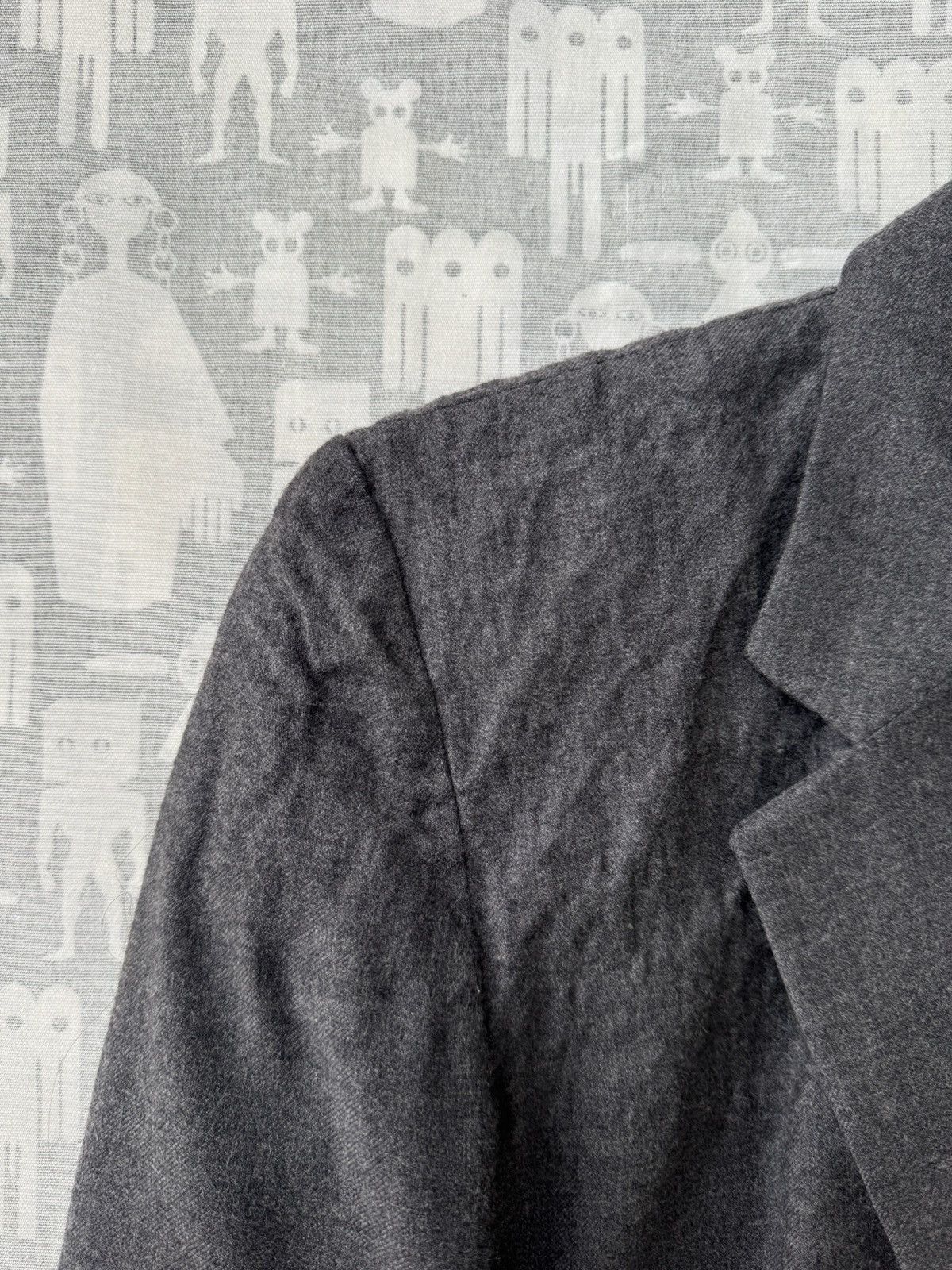 Maison Margiela Maison Martin Margiela AW07 Creased Shoulders Wool Blazer Size M / US 6-8 / IT 42-44 - 4 Thumbnail