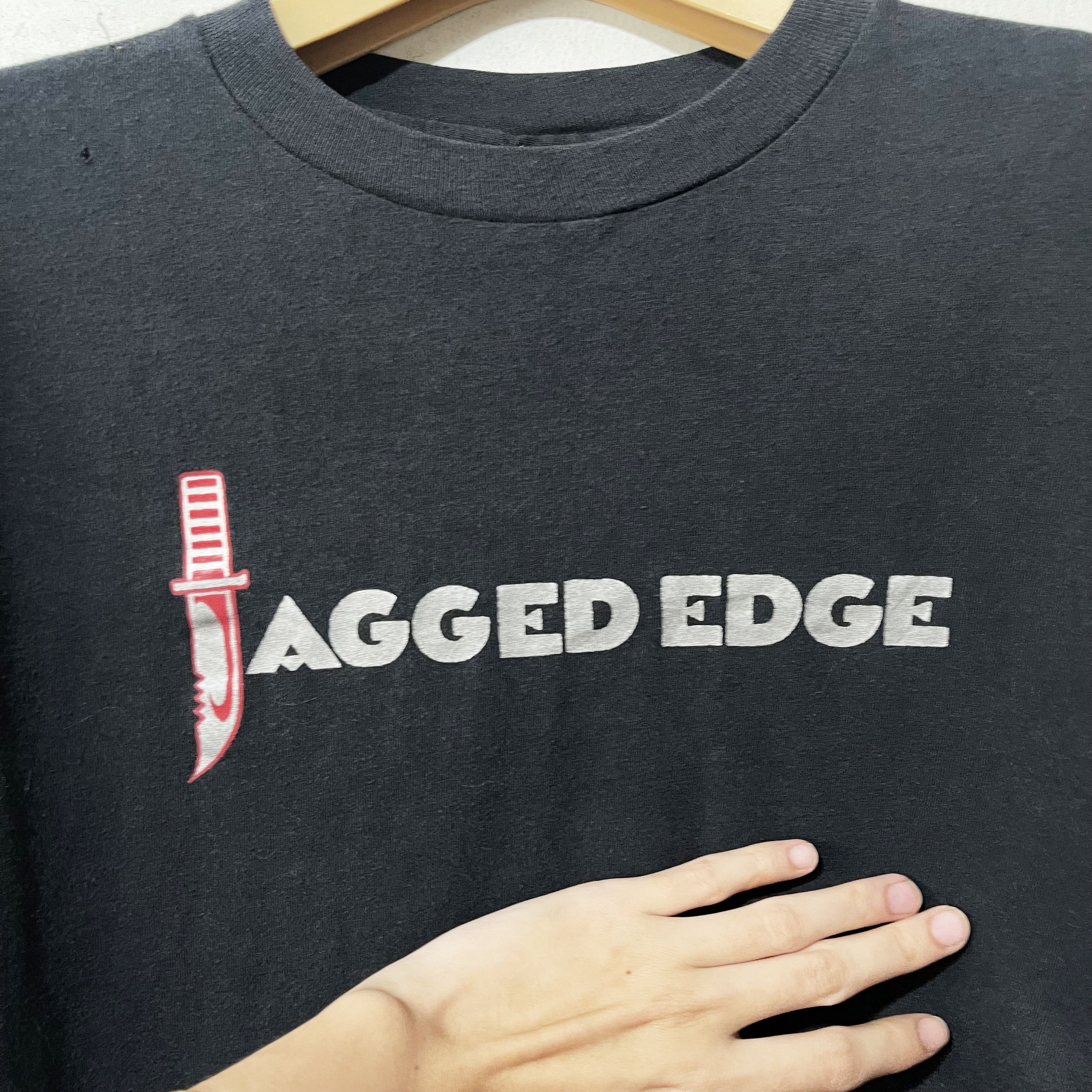 Vintage Vintage 1985 Jagged Edge Shirt Size US M / EU 48-50 / 2 - 2 Thumbnail
