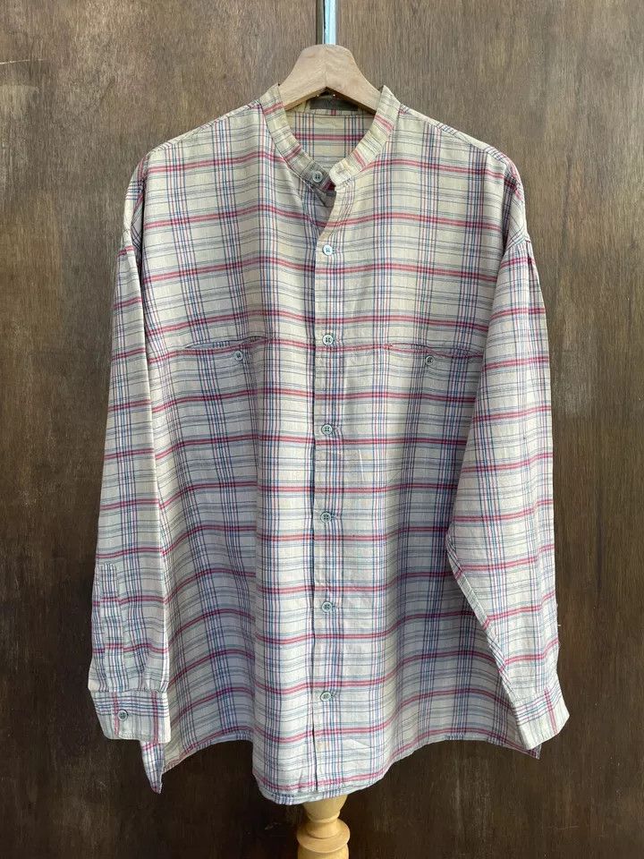 Yohji Yamamoto Yohji Yamamoto Shanghai Collar Shirt Vintage Size US M / EU 48-50 / 2 - 1 Thumbnail