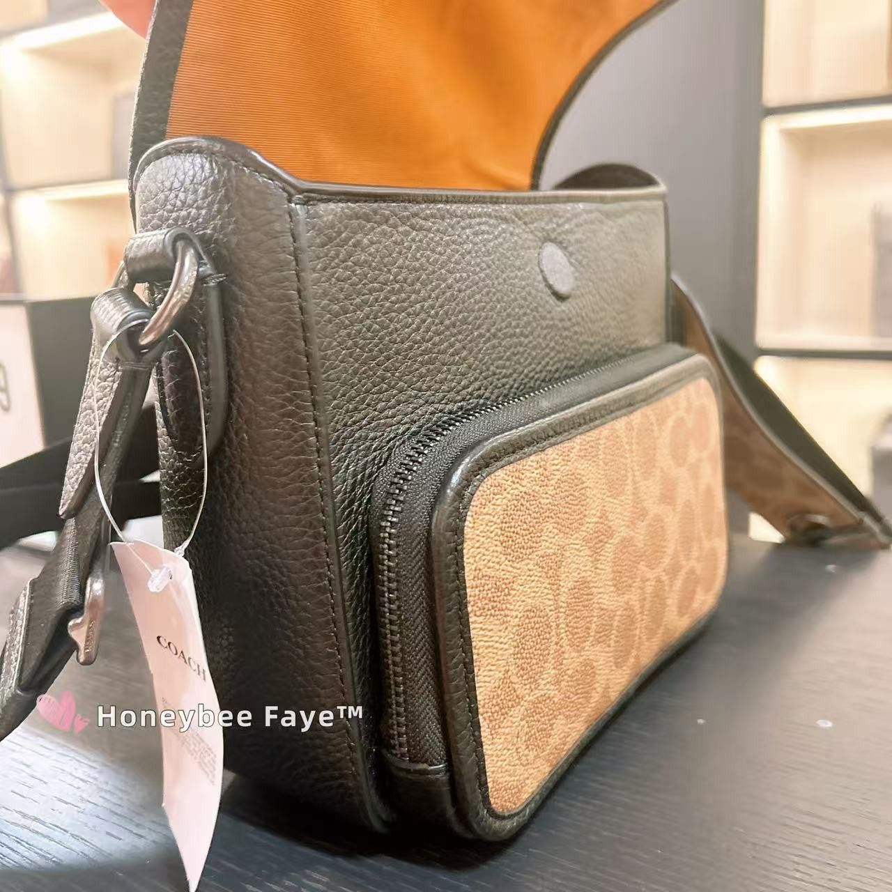 Coach Sullivan Flap Crossbody Bag In Signature Canvas CZ396 Size ONE SIZE - 4 Thumbnail
