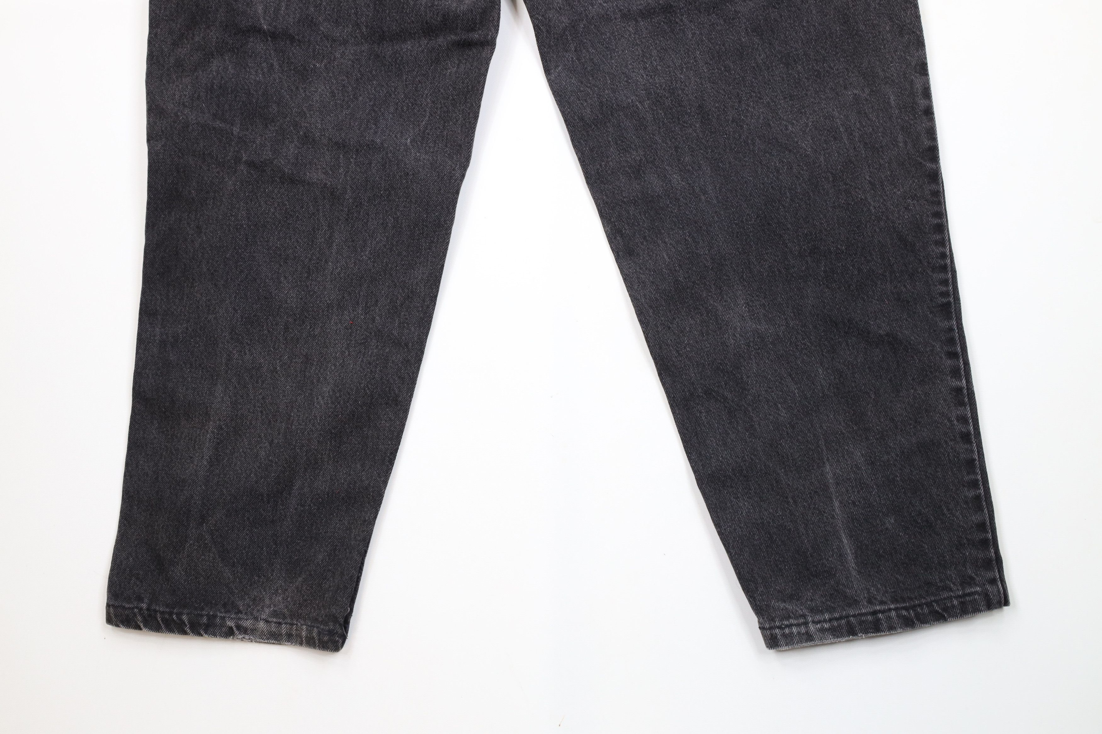 Levi's × Vintage Vintage 90s Levis 550 Orange Tab Tapered Leg Jeans Black USA Size US 40 / EU 56 - 14 Thumbnail