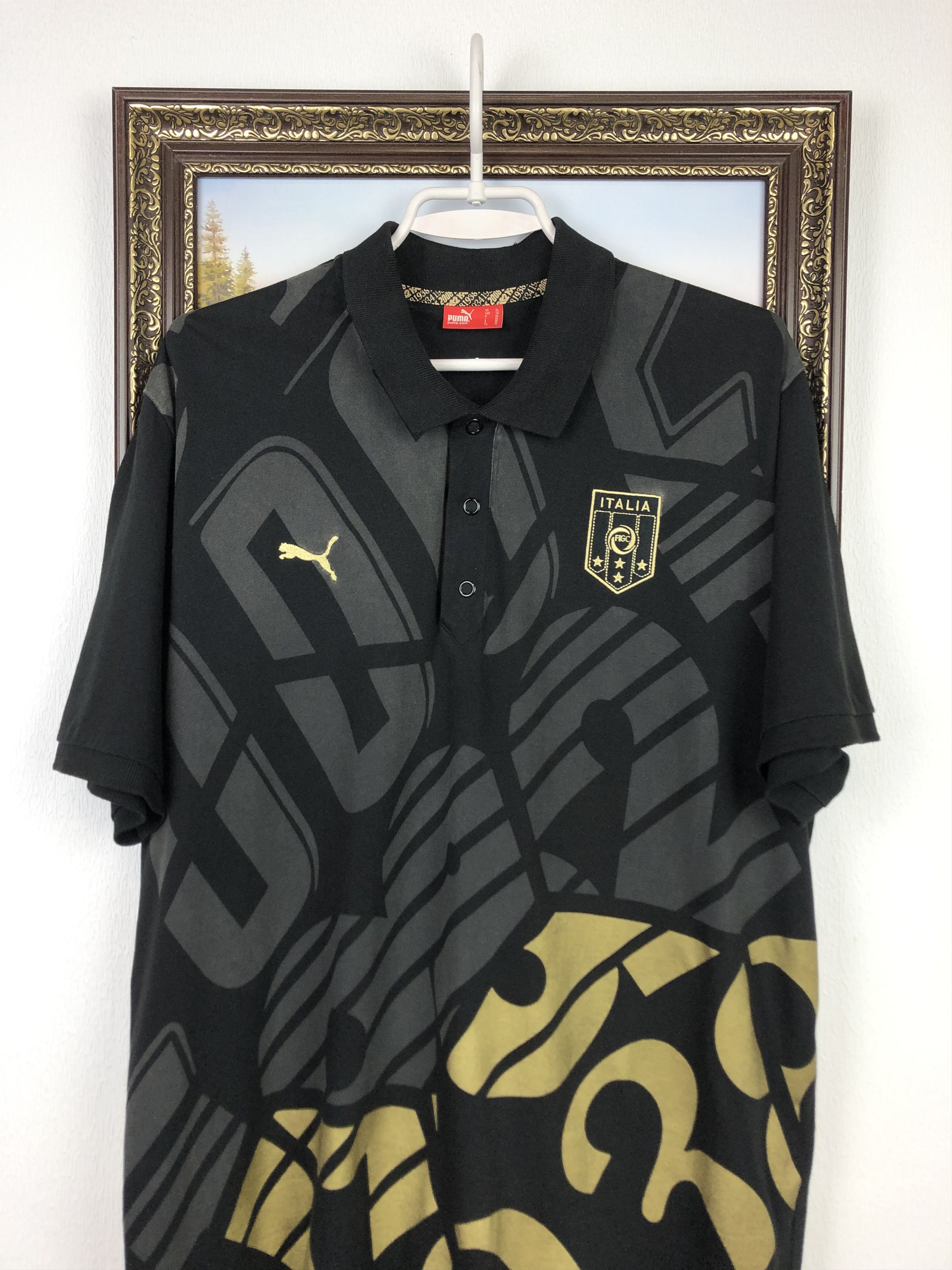 Puma Italy Puma Football Shirt Soccer Train Jersey Mens National Size US XL / EU 56 / 4 - 2 Thumbnail