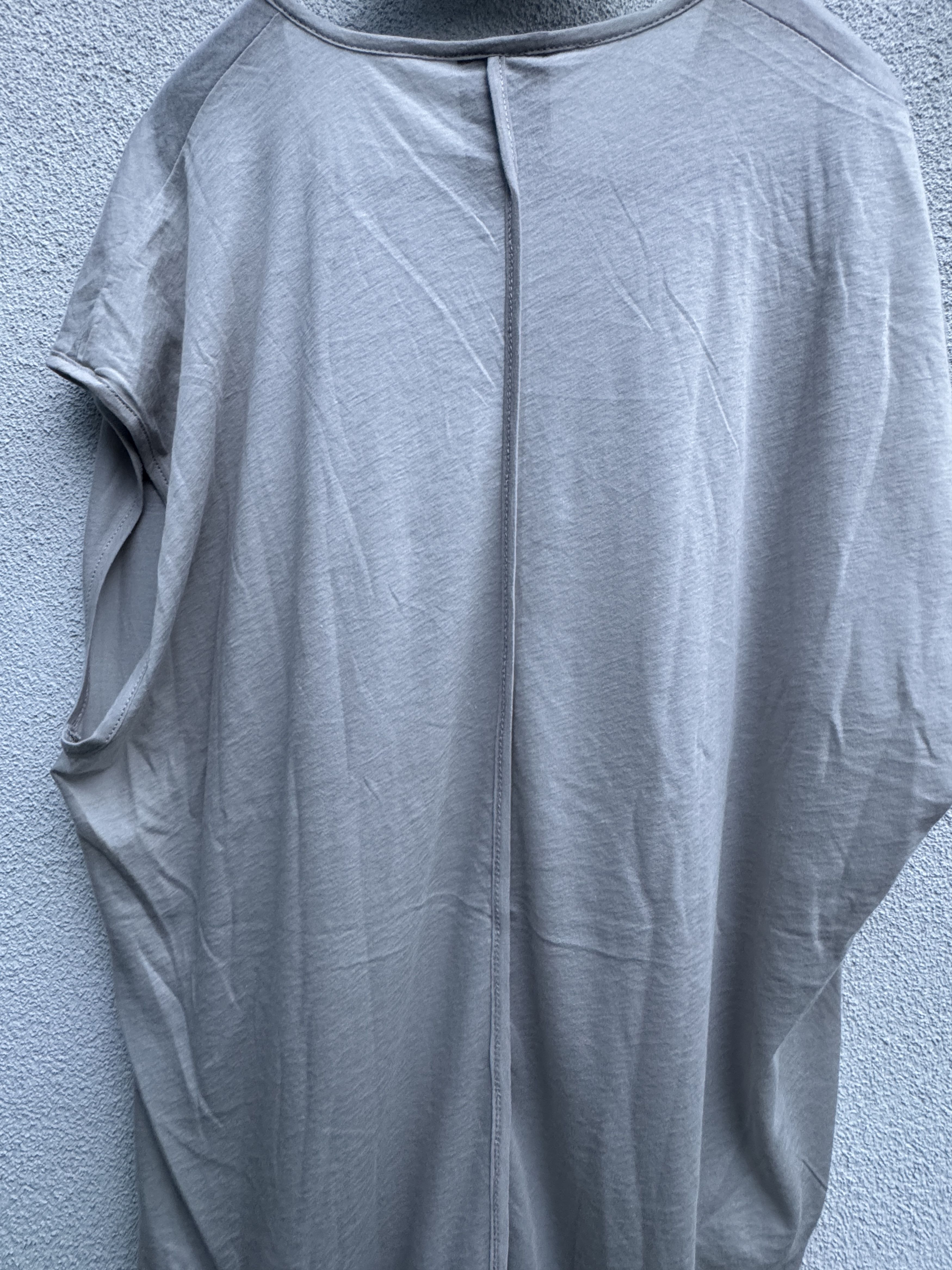 Thom Krom Thom Krom Grey Ultra Light Cotton Quality Long Tank Top L Size L / US 10 / IT 46 - 7 Thumbnail