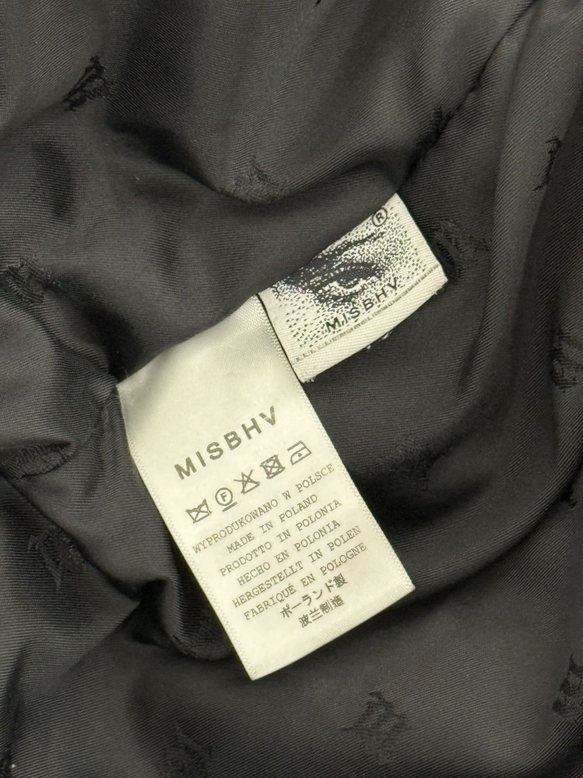 Misbhv MISBHV Black Monogram Jacket XL Size US XL / EU 56 / 4 - 8 Thumbnail