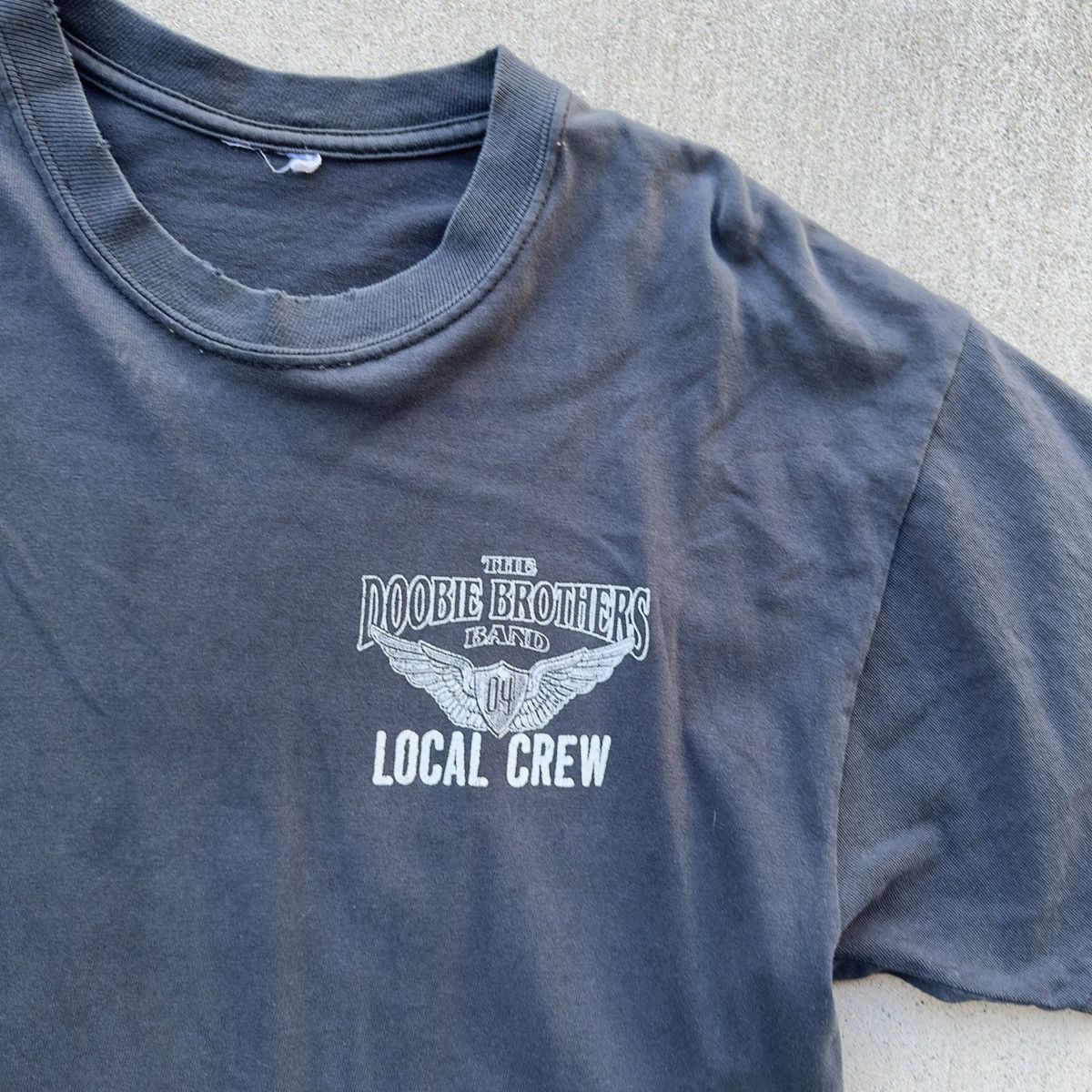 Band Tees × Vintage Vintage Doobie Brothers Concert Shirt Local Crew 04 Promo Size US XL / EU 56 / 4 - 2 Thumbnail