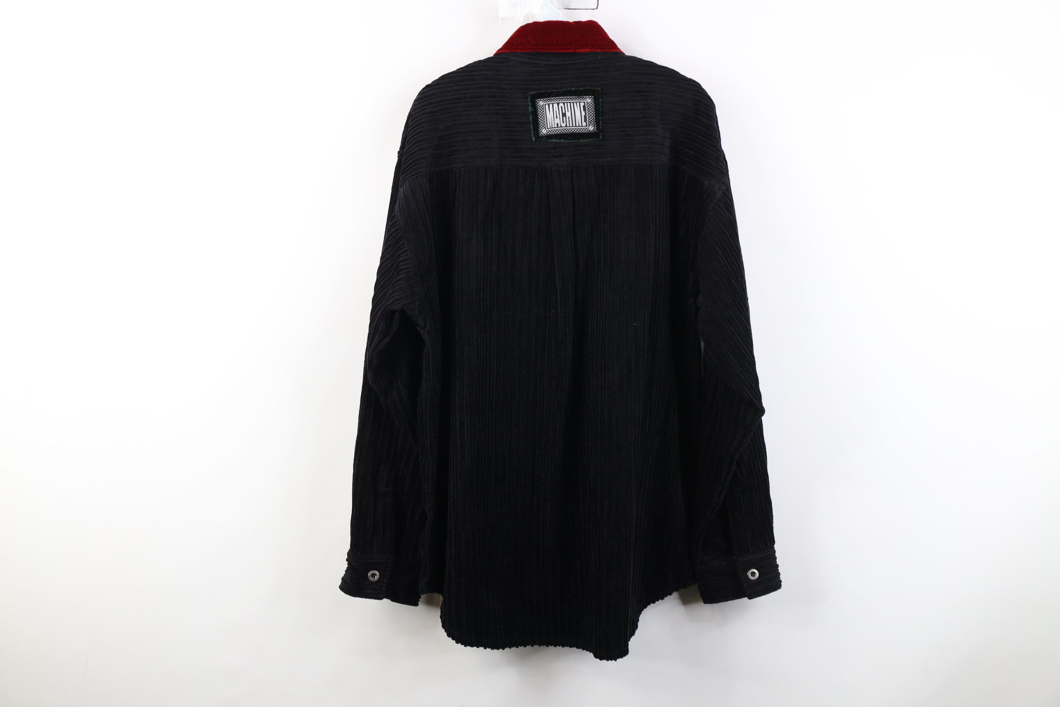 Vintage Deadstock Vintage 90s Streetwear Corduroy Button Shirt Size US L / EU 52-54 / 3 - 10 Thumbnail