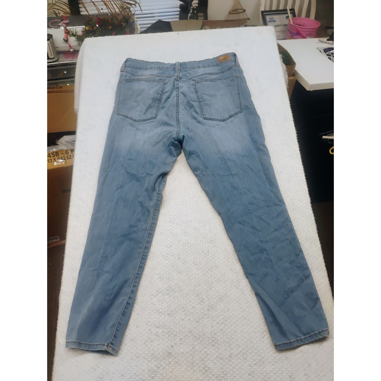 Other Crown & Ivy Women's Skinny Jeans Size 14R Blue Stretch High Size 36" / US 14 / IT 50 - 10 Thumbnail