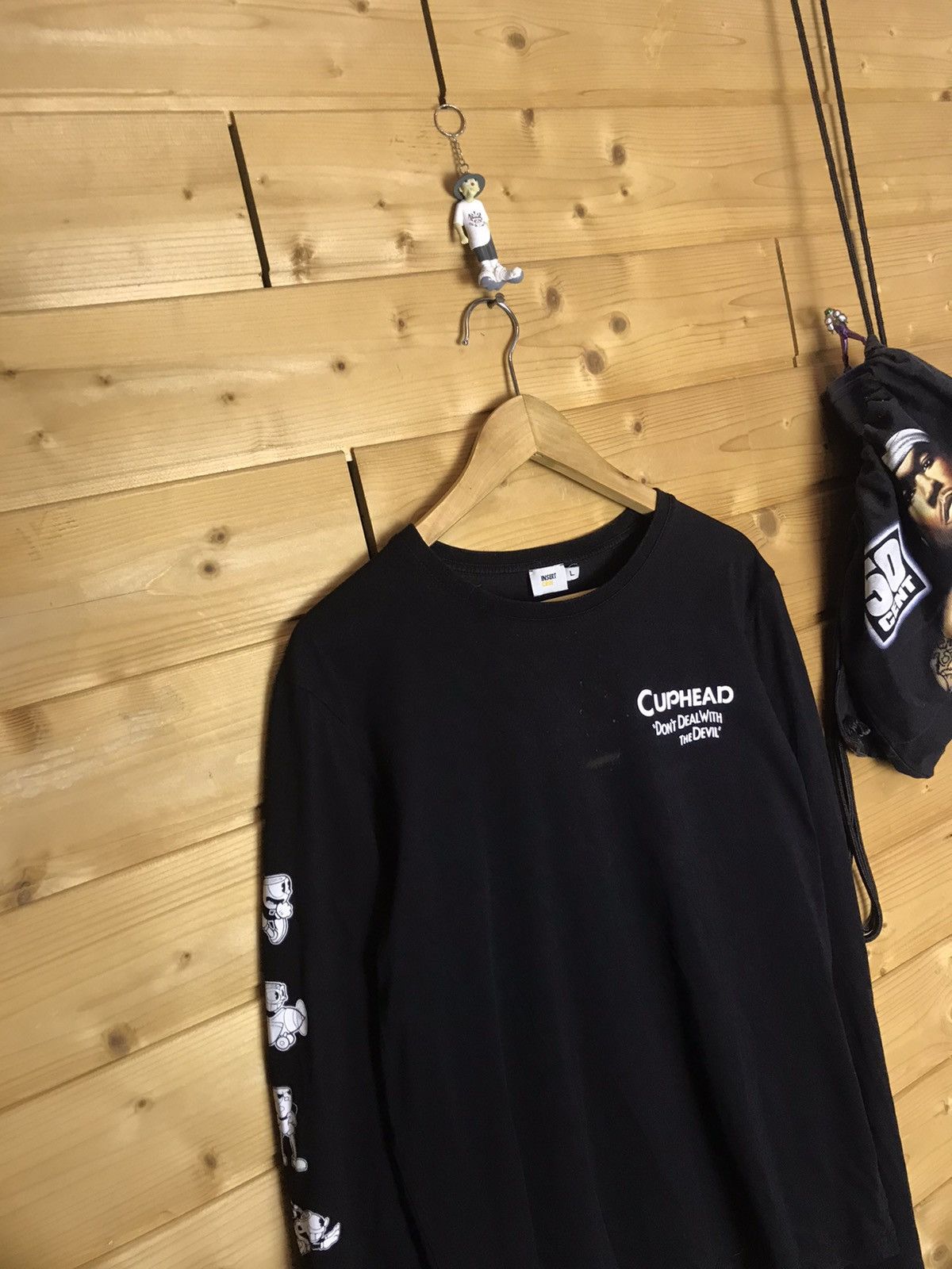 The Game Vintage Cuphead long sleeve shirt Size US L / EU 52-54 / 3 - 3 Thumbnail