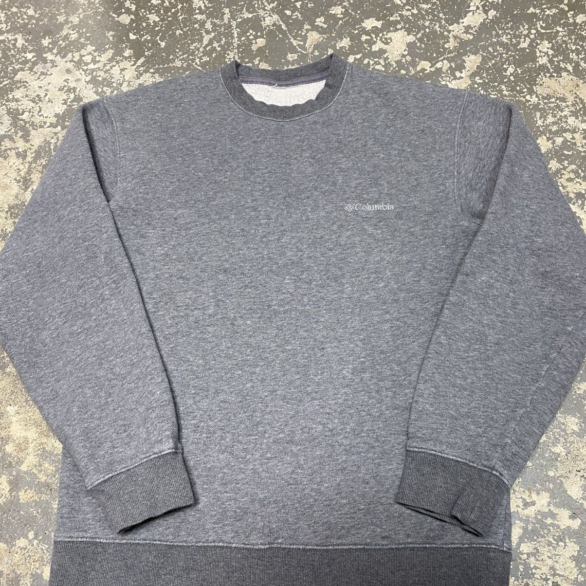 Columbia × Vintage Vintage Columbia Grey Blank Crewneck Sweatshirt Size US S / EU 44-46 / 1 - 10 Thumbnail
