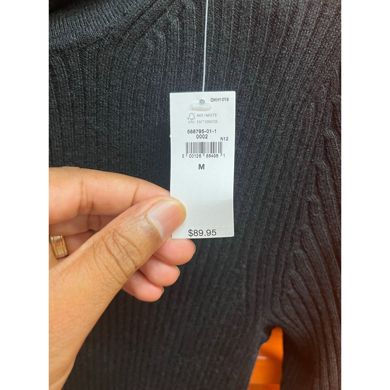 Gap Gap Women - Long Sleeve Rib Turtle Neck Maxi Dress/ M / NWT Size M / US 6-8 / IT 42-44 - 4 Thumbnail