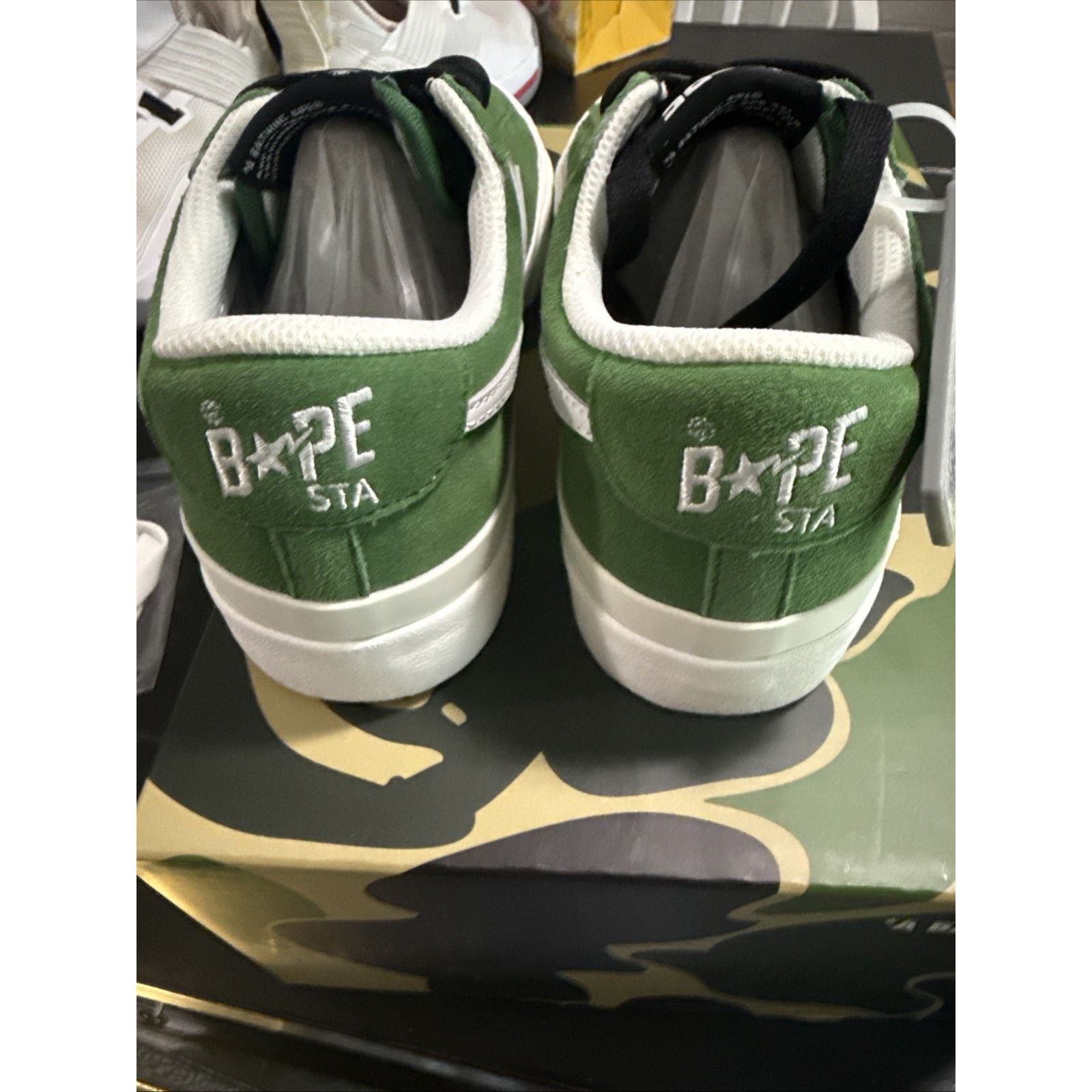 Bape Size 7 - A Bathing Ape Mad Sta #1 M1 Green Size US 7 / EU 40 - 6 Thumbnail