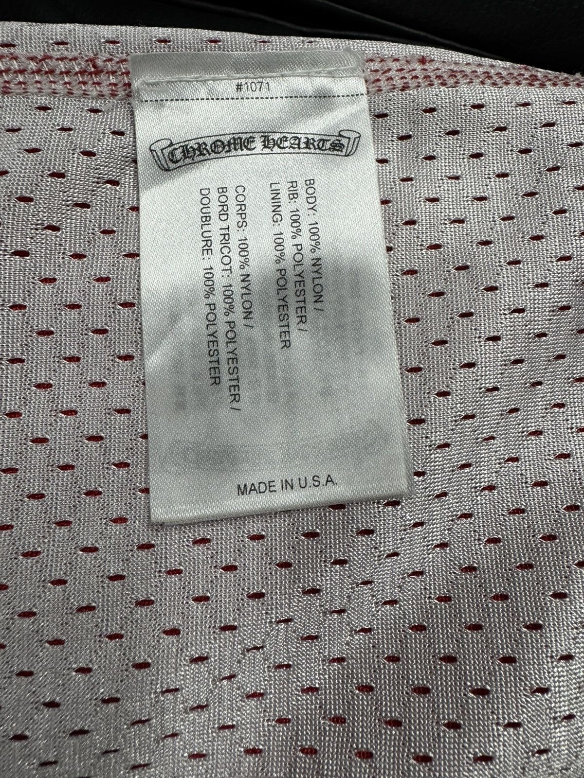 Chrome Hearts Chrome Hearts Mesh Reversible Jersey Size US M / EU 48-50 / 2 - 5 Thumbnail