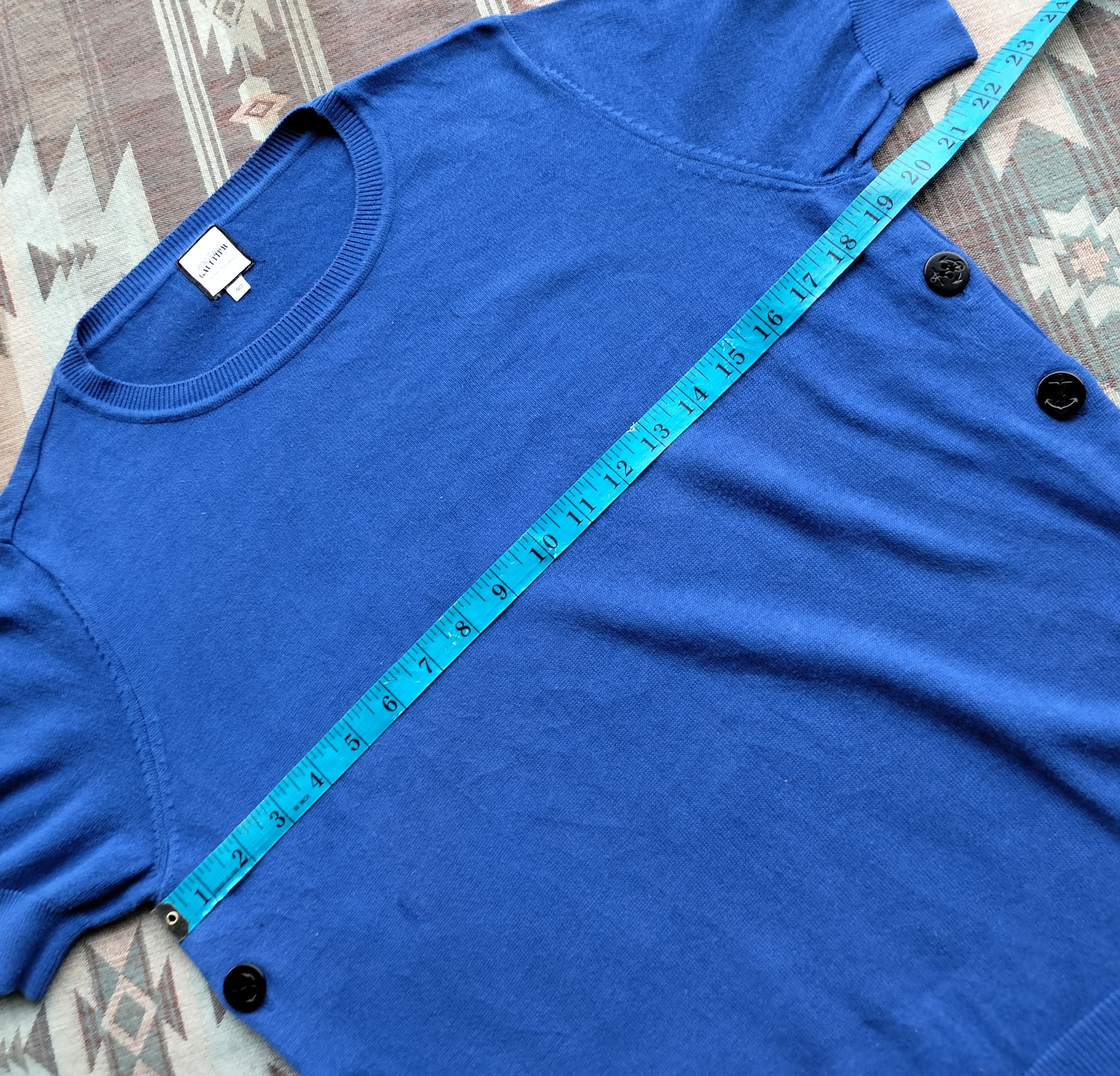 Jean Paul Gaultier Jean Paul Gaultier for Sept Premieres button up side knitt Size S / US 4 / IT 40 - 15 Thumbnail