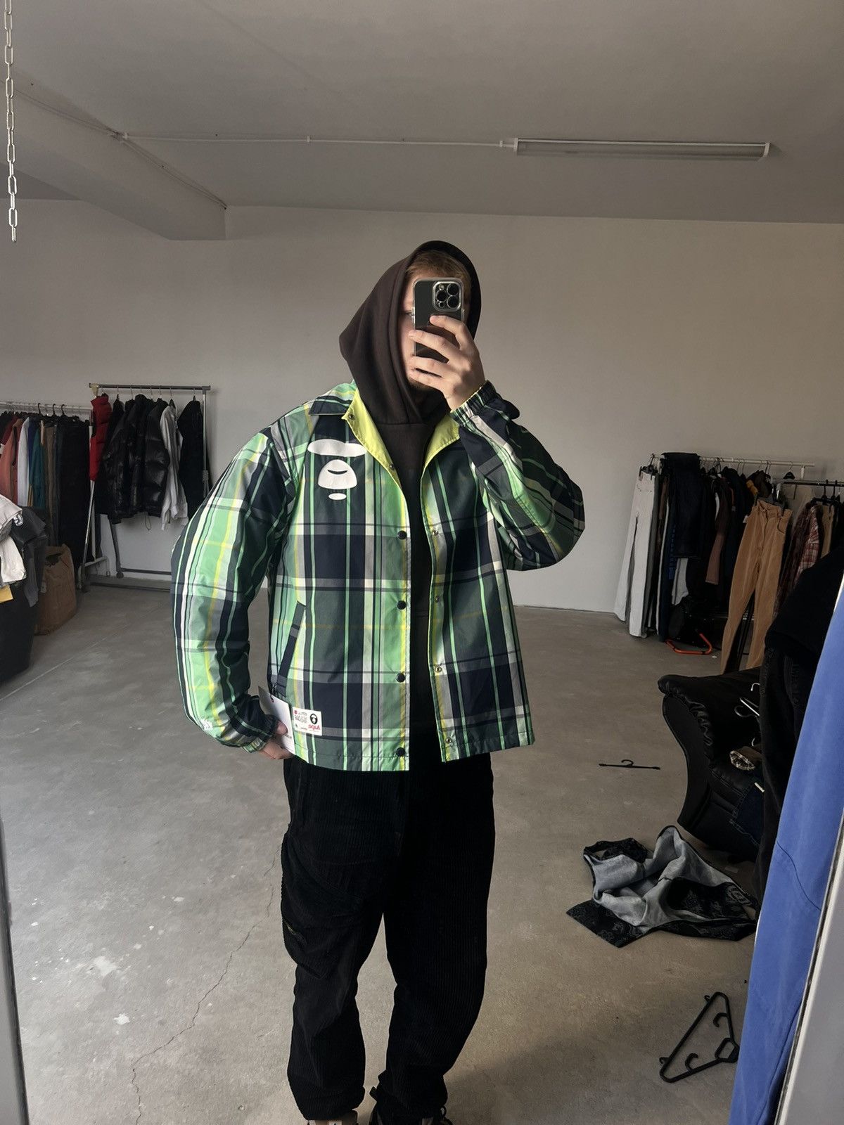 Aape × Bape NWT AAPE By A Bathing Jacket Reversible Size US L / EU 52-54 / 3 - 16 Thumbnail