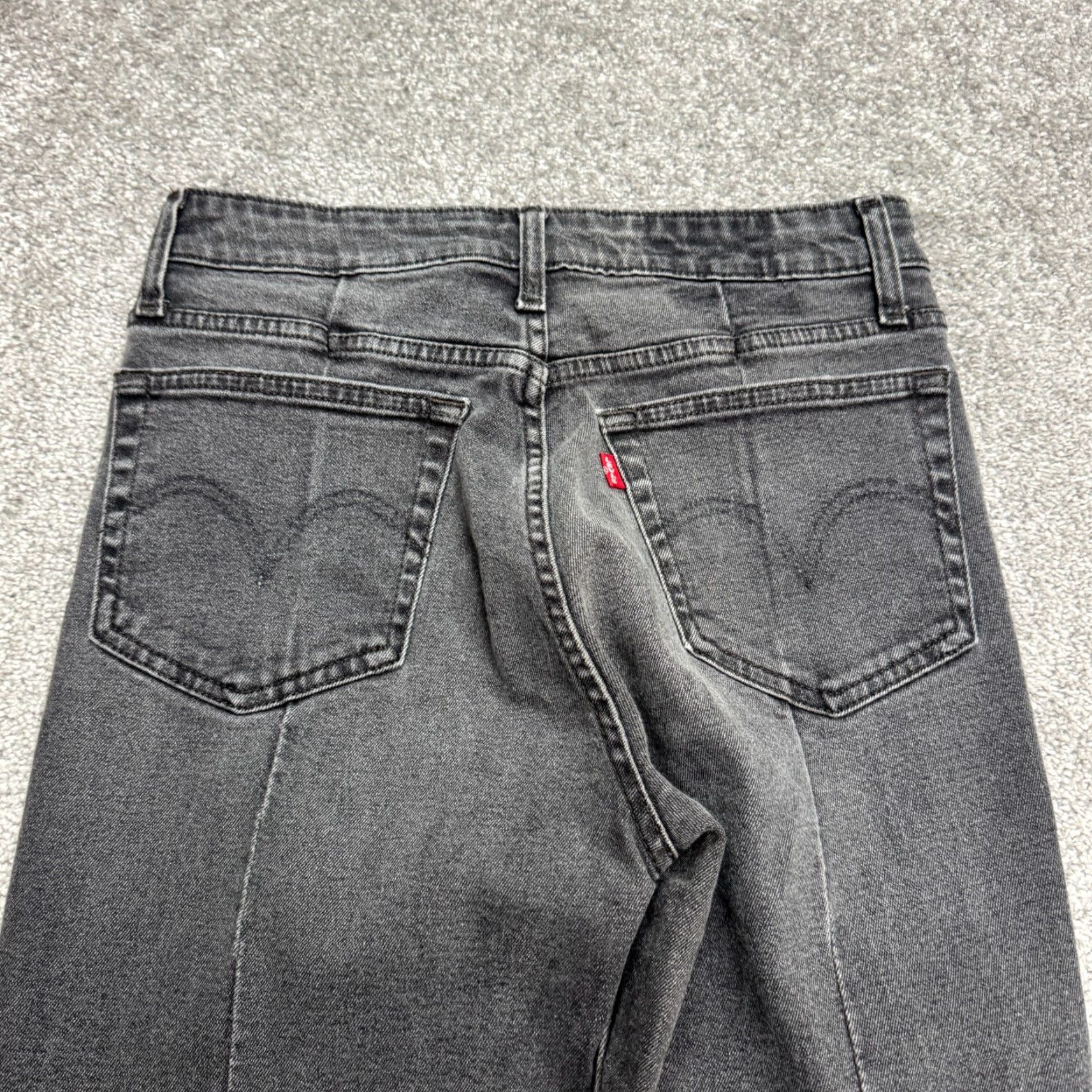 Levi's Levi's 721 High Rise Skinny Jeans Womens 28 Gray Charcoal Wash Denim Slim Straight Pants 5-Pocket Size 28" / US 6 / IT 42 - 5 Thumbnail
