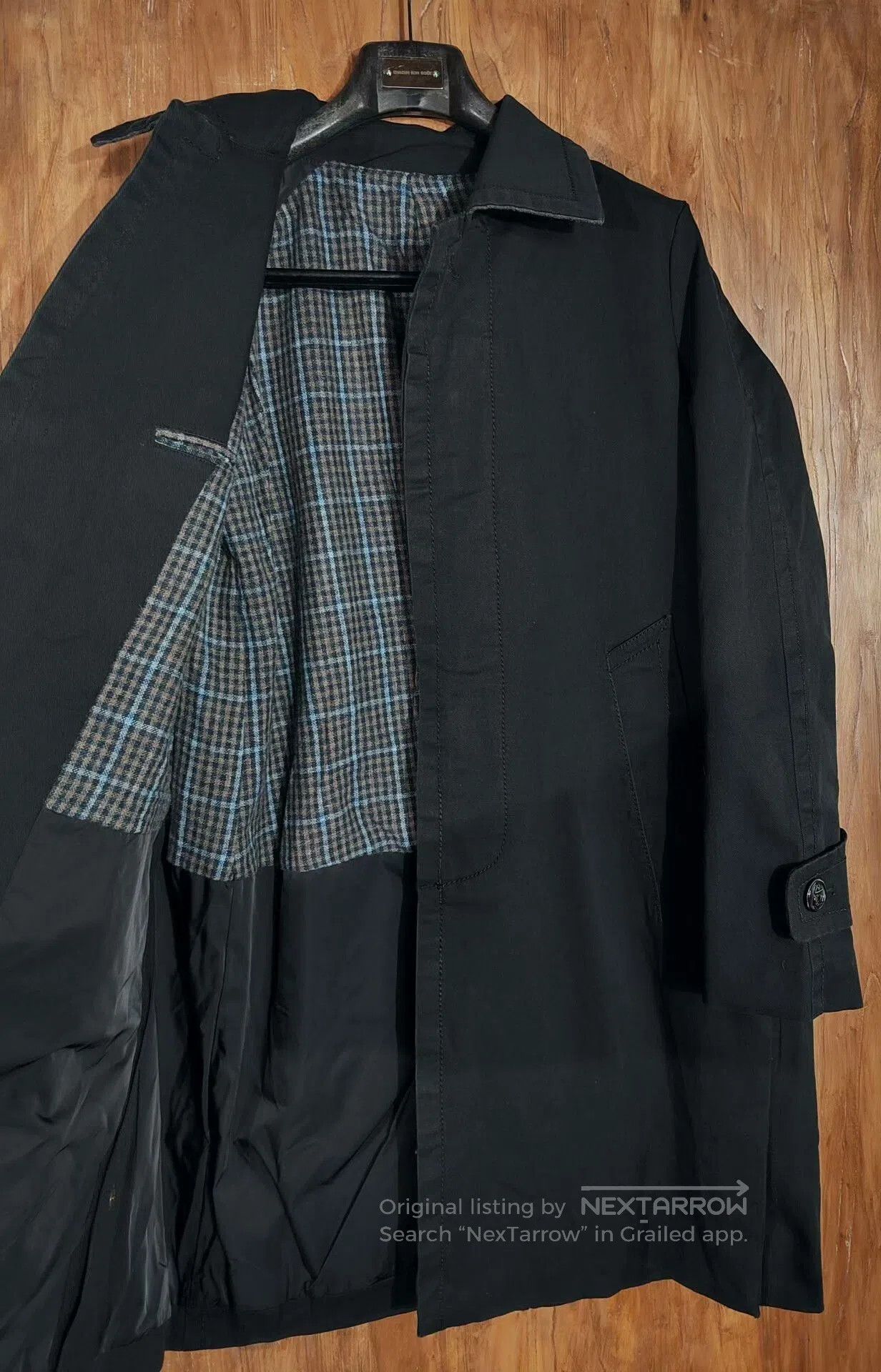 Sacai Sacai Black Classic Men's Trench Coat. Size US M / EU 48-50 / 2 - 5 Thumbnail