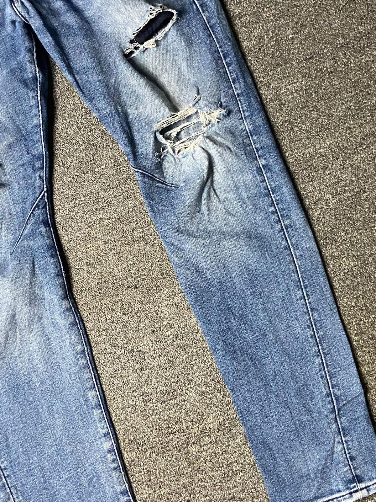 G-Star G-STAR RAW DSTAQ 3D Slim Ripped Jeans (141) Size US 31 - 6 Thumbnail