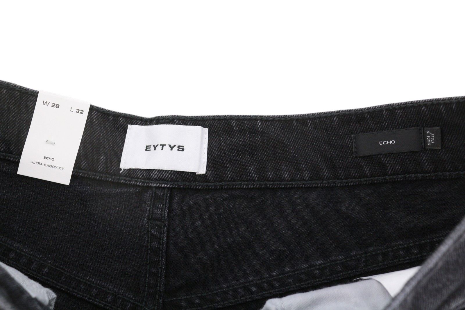 Eytys ECHO SULPHUR ULTRA BAGGY W28/L32 Black Faded RRP370 89317 Size 28" / US 6 / IT 42 - 11 Thumbnail
