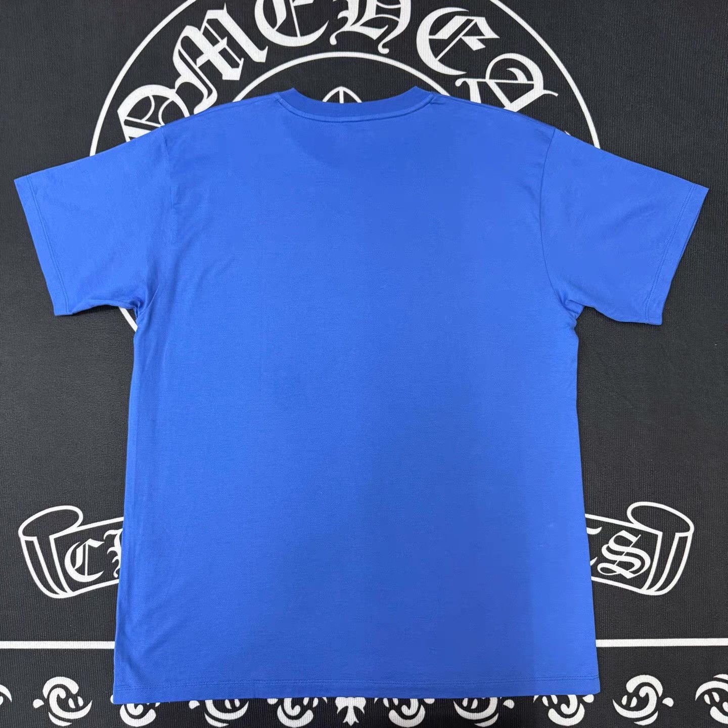 Celine CELINE White & Blue Slogan Logo Short Sleeve Q10 Size US L / EU 52-54 / 3 - 2 Thumbnail