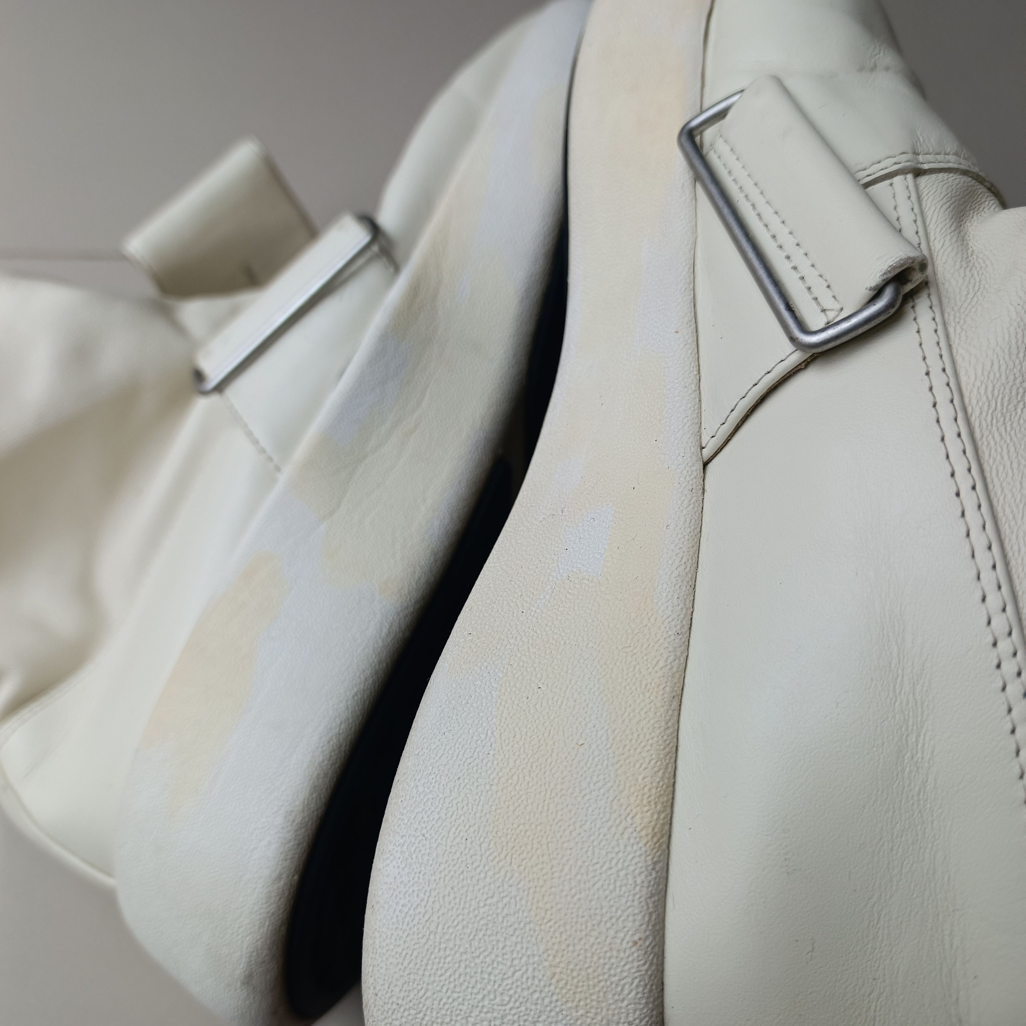 Issey Miyake × UNITED NUDE Issey Miyake x United Nude Flux White Leather Sneakers Size US 8 / IT 38 - 8 Thumbnail