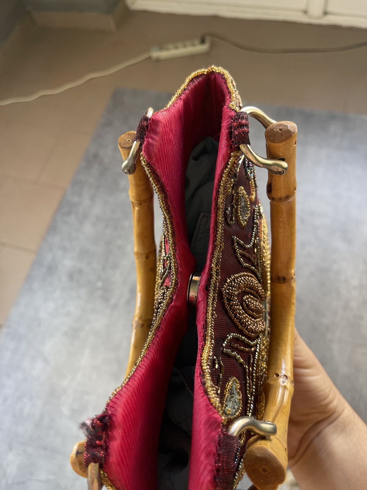 Handmade × Poeme Bohemien BOHO Bohemian Handmade Satchel Bag Y2K Size ONE SIZE - 8 Thumbnail