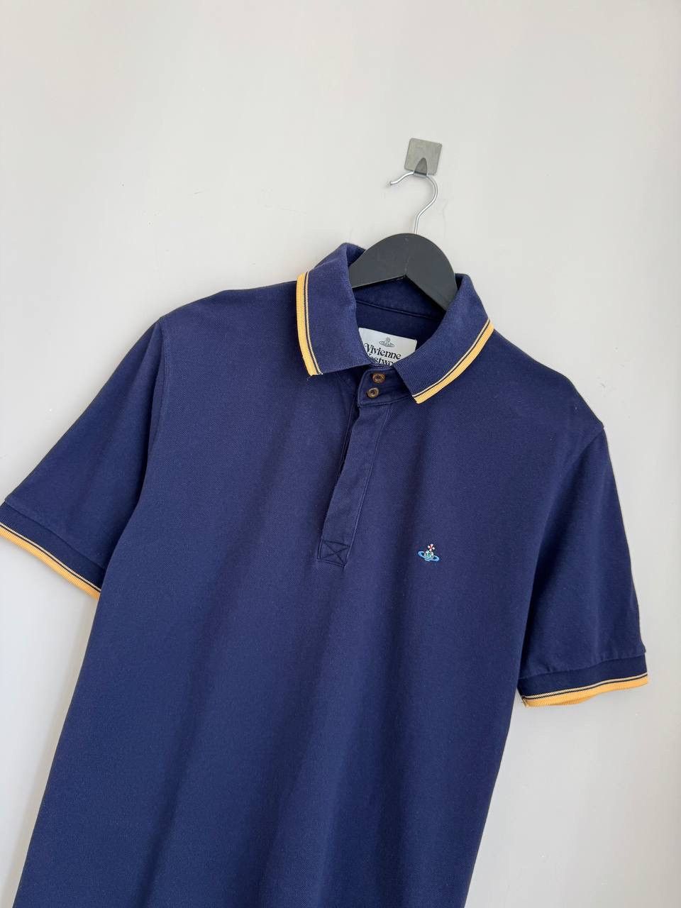 Vivienne Westwood Vivienne Westwood men's polo shirt blue size L Size US L / EU 52-54 / 3 - 2 Thumbnail