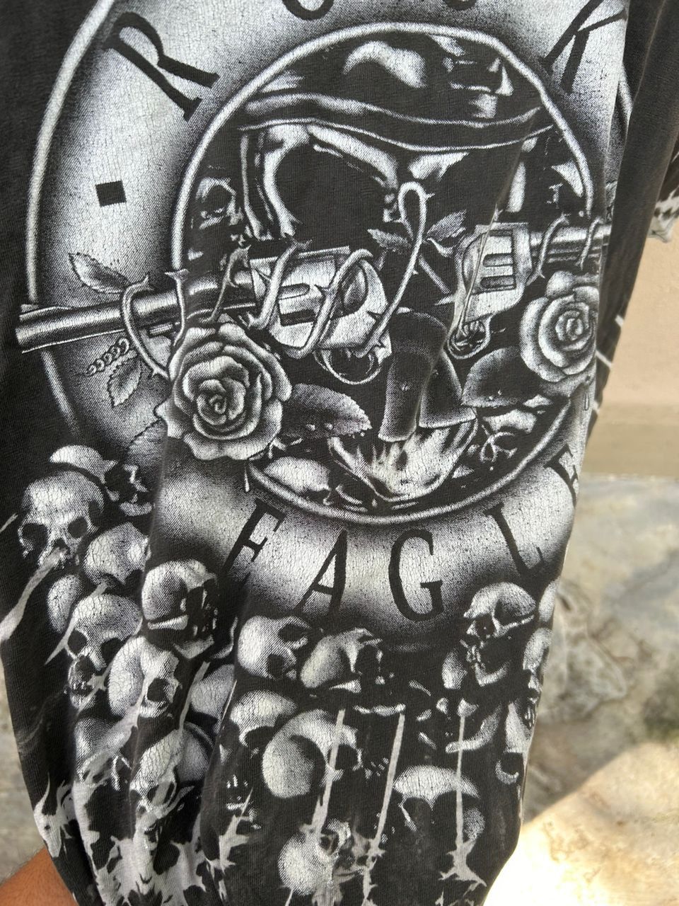 Other VINTAGE SHORT SLEEVE x ROCK EAGLE x FADED BLACK Size US M / EU 48-50 / 2 - 4 Thumbnail