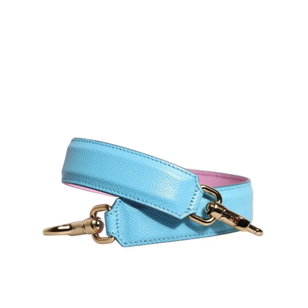 Dolce & Gabbana Dolce & Gabbana Pink Blue Leather Handle Bag Shoulder Strap Size ONE SIZE - 2 Thumbnail