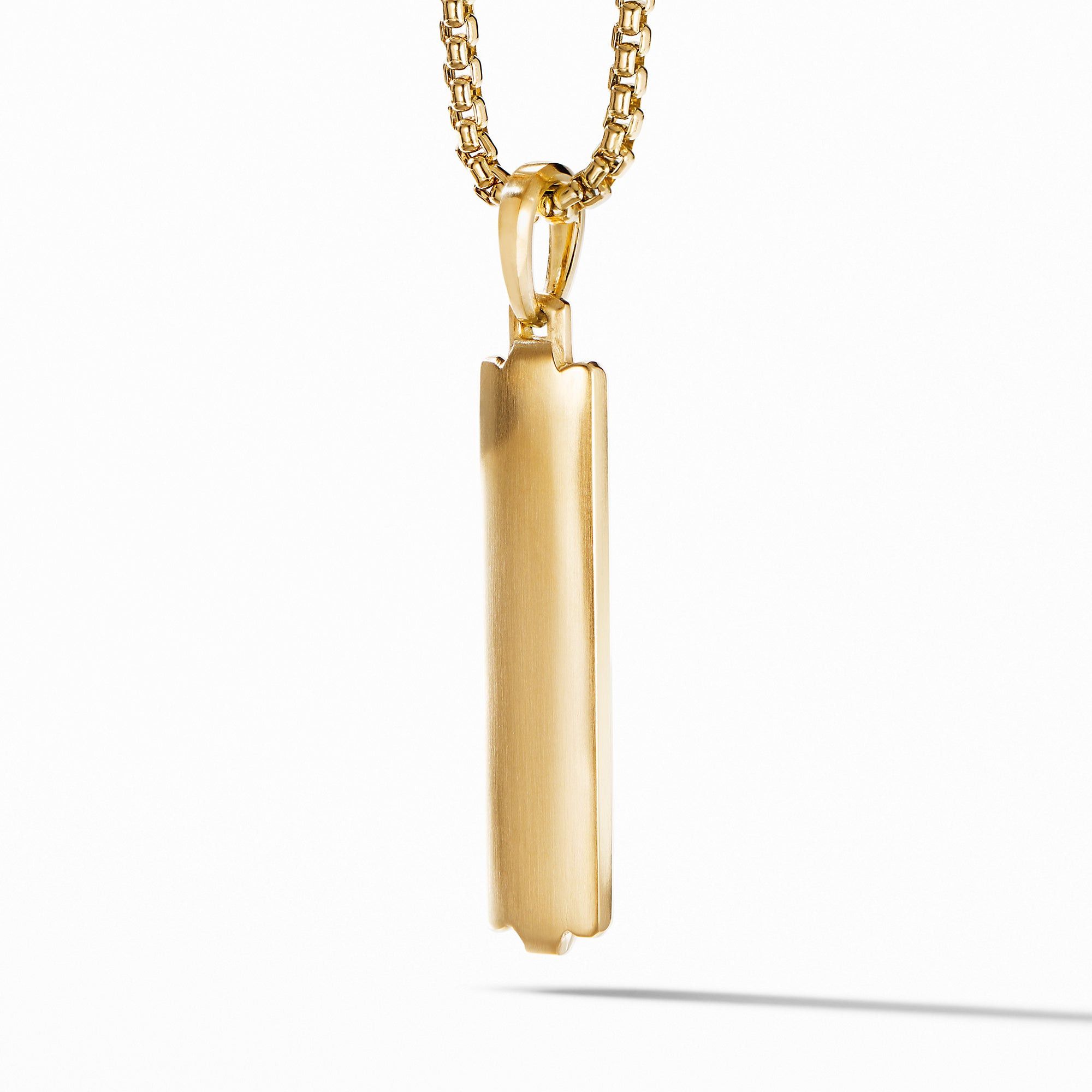 David Yurman o1w1db10526 D25358M /Size 6/Deco Ingot Tag in Golden Size ONE SIZE - 2 Thumbnail