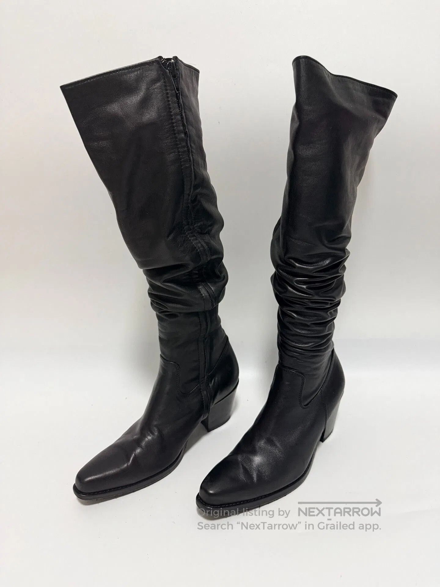 Junya Watanabe Junya Watanabe Black Tall Boots 37. Size US 6 / IT 36 - 2 Thumbnail