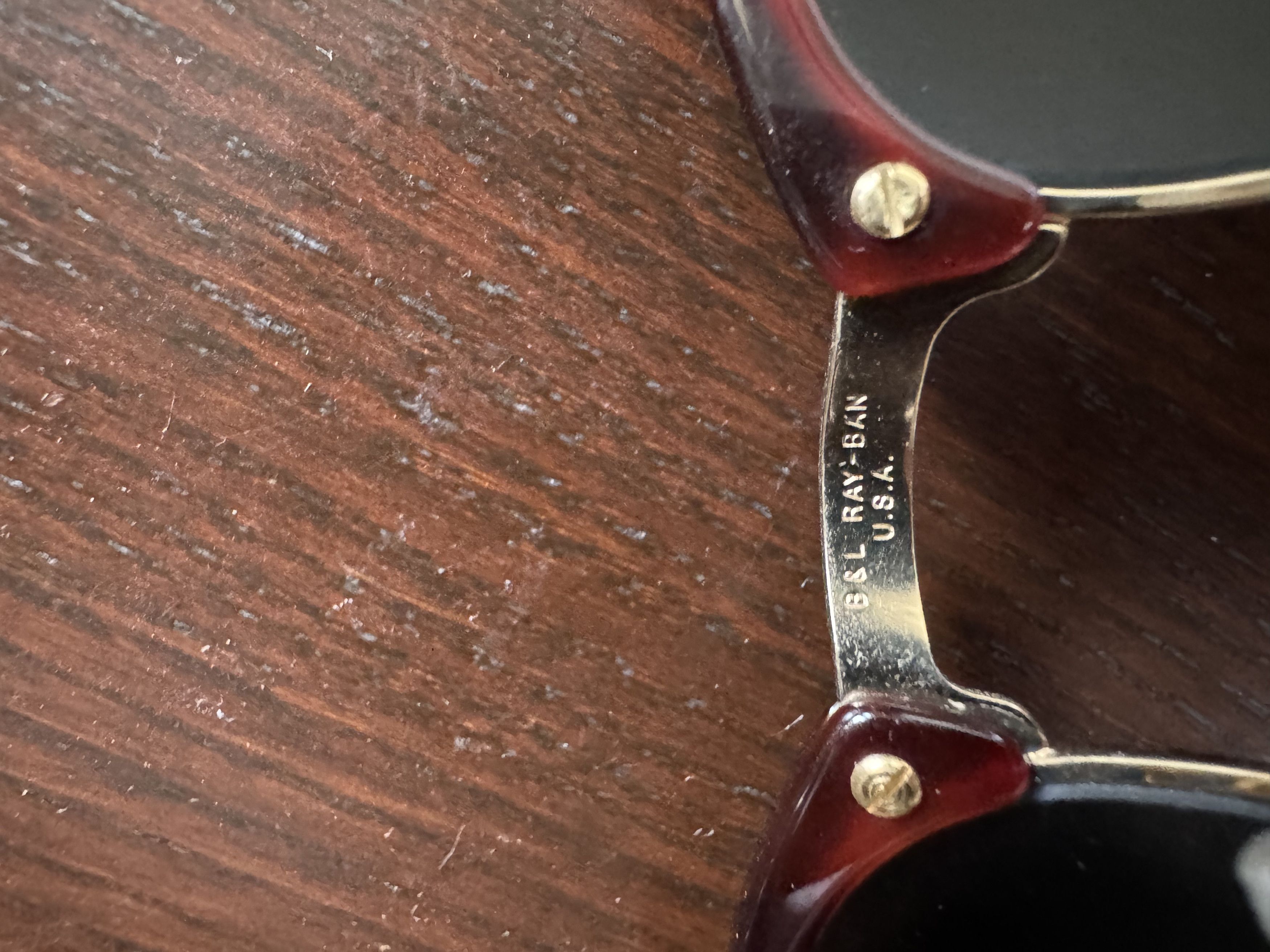 Bausch & Lomb × RayBan Rare Ray-Ban Bausch & Lomb USA '80s Clubmaster Sunglasses Size ONE SIZE - 6 Thumbnail