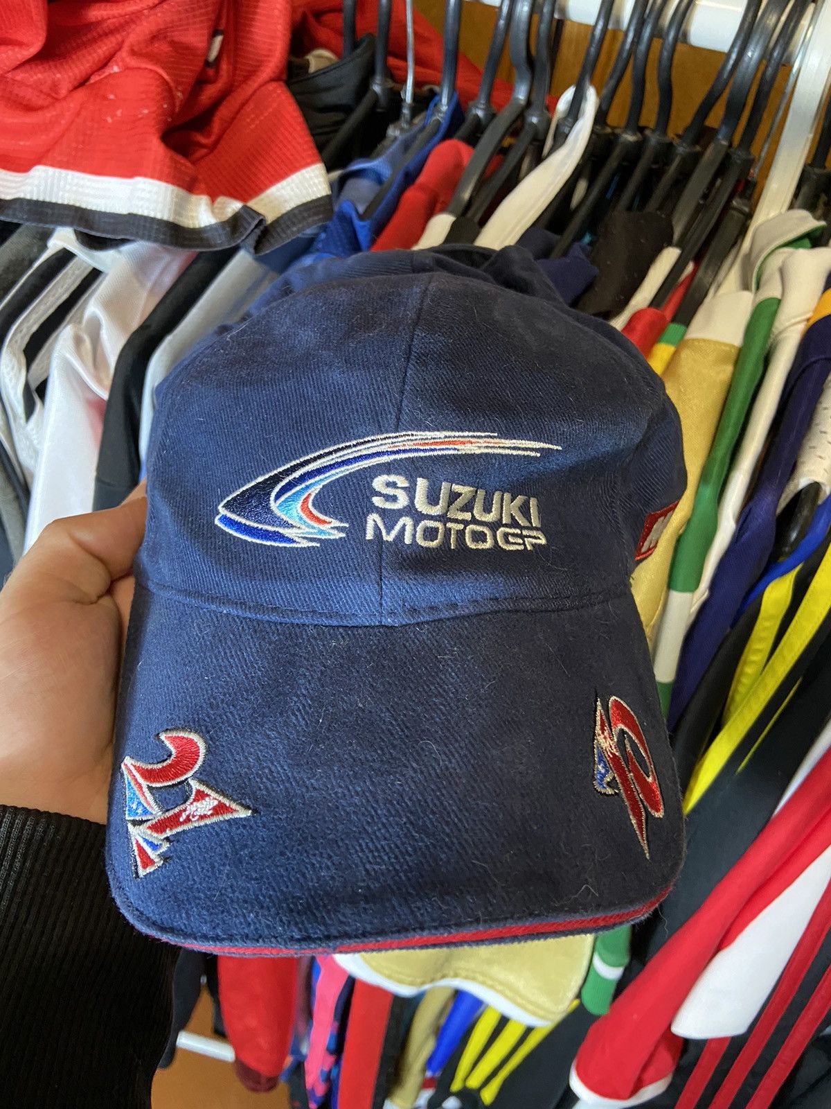 Japanese Brand × Vintage SUZUKI MOTOGP JAPAN RACING NASCAR MOTO Y2K CAP Size ONE SIZE - 2 Thumbnail