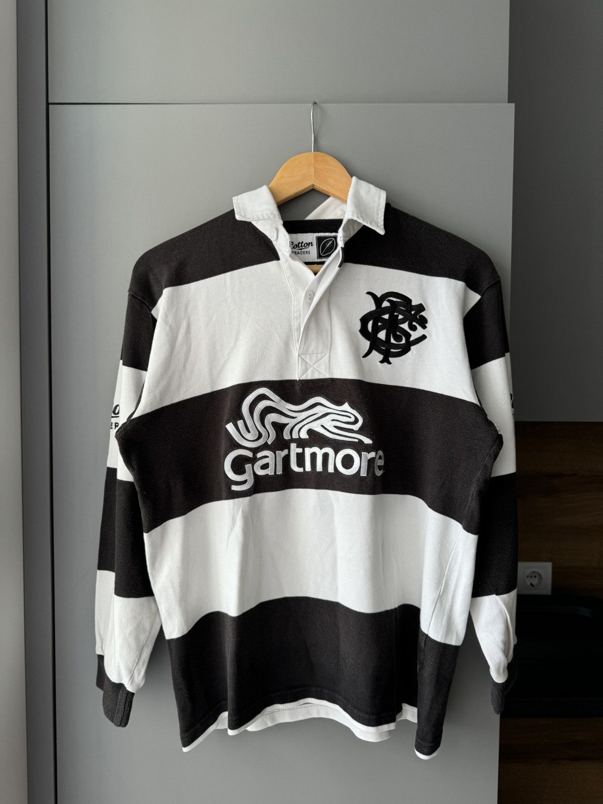 Cotton Traders × Vintage Vintage Barbarians Rugby Union Shirt Jersey Cotton Traders Size US S / EU 44-46 / 1 - 1 Thumbnail