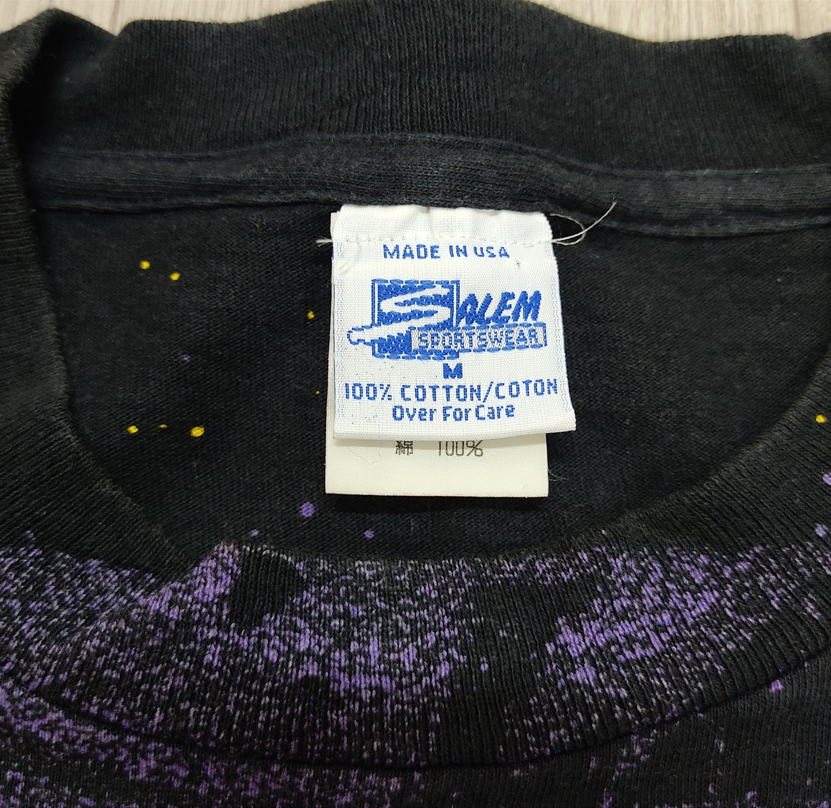 NBA Vtg 90s LA LAKERS NBA All-Over Printed T-shirt Size US M / EU 48-50 / 2 - 6 Thumbnail