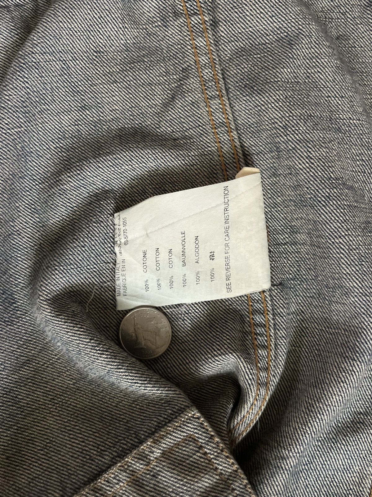 Helmut Lang Helmut Lang Denim Jacket Size US XS / EU 42 / 0 - 6 Thumbnail