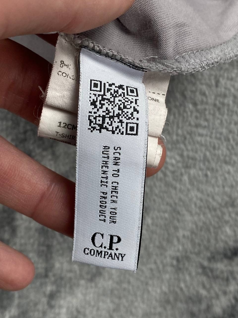 C.P. Company CP Company T Shirt Center Big Logo Men Size M Gray/ Beige Size US M / EU 48-50 / 2 - 10 Thumbnail