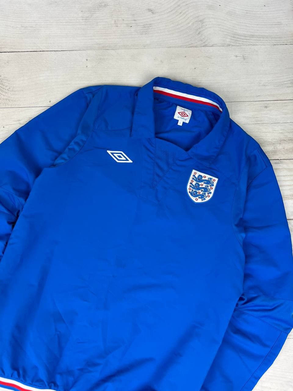 Umbro Umbro England 2010 2011 Training Drill Top Jacket Soccer Size US L / EU 52-54 / 3 - 2 Thumbnail