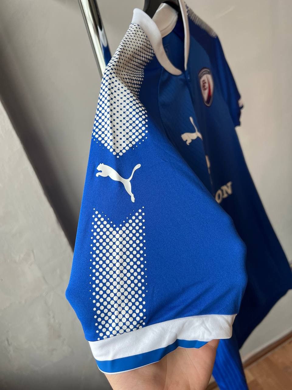 Puma 2018/19 CHESTERFIELD FC HOME SOCCER JERSEY FOOTBALL SHIRT M Size US M / EU 48-50 / 2 - 6 Thumbnail