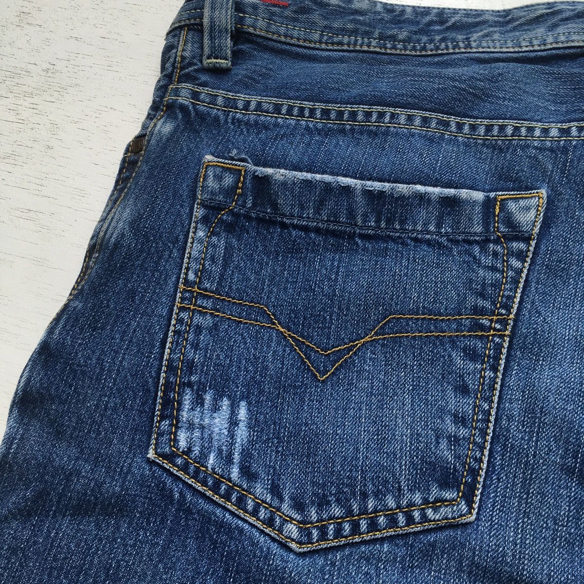 Diesel DIESEL SHAZOR DENIM JEANS FLARED MINI BOOTCUT Size US 36 / EU 52 - 17 Thumbnail