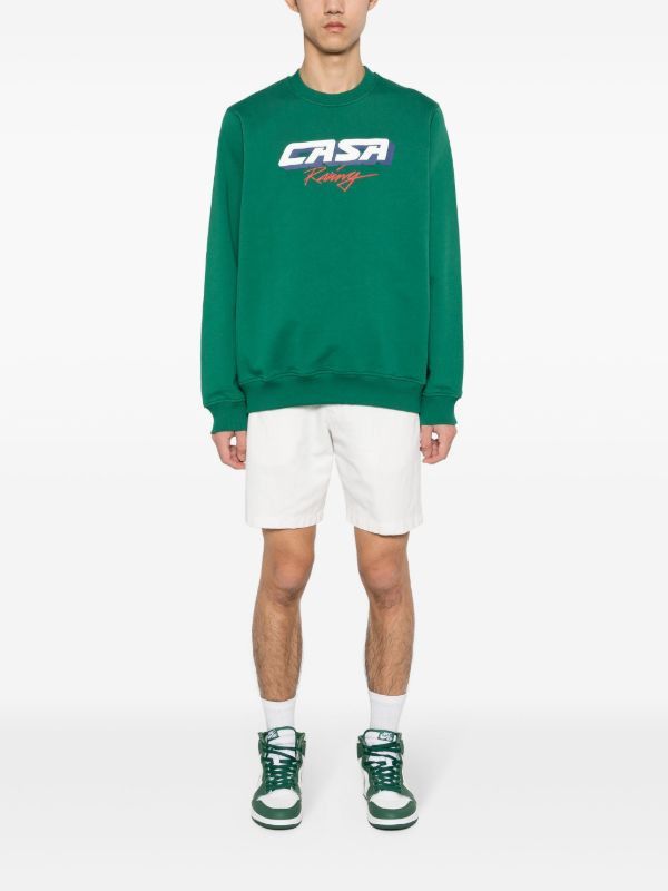 Casablanca CASABLANCA Casa Racing 3D green sweatshirt Medium q Size US M / EU 48-50 / 2 - 9 Thumbnail