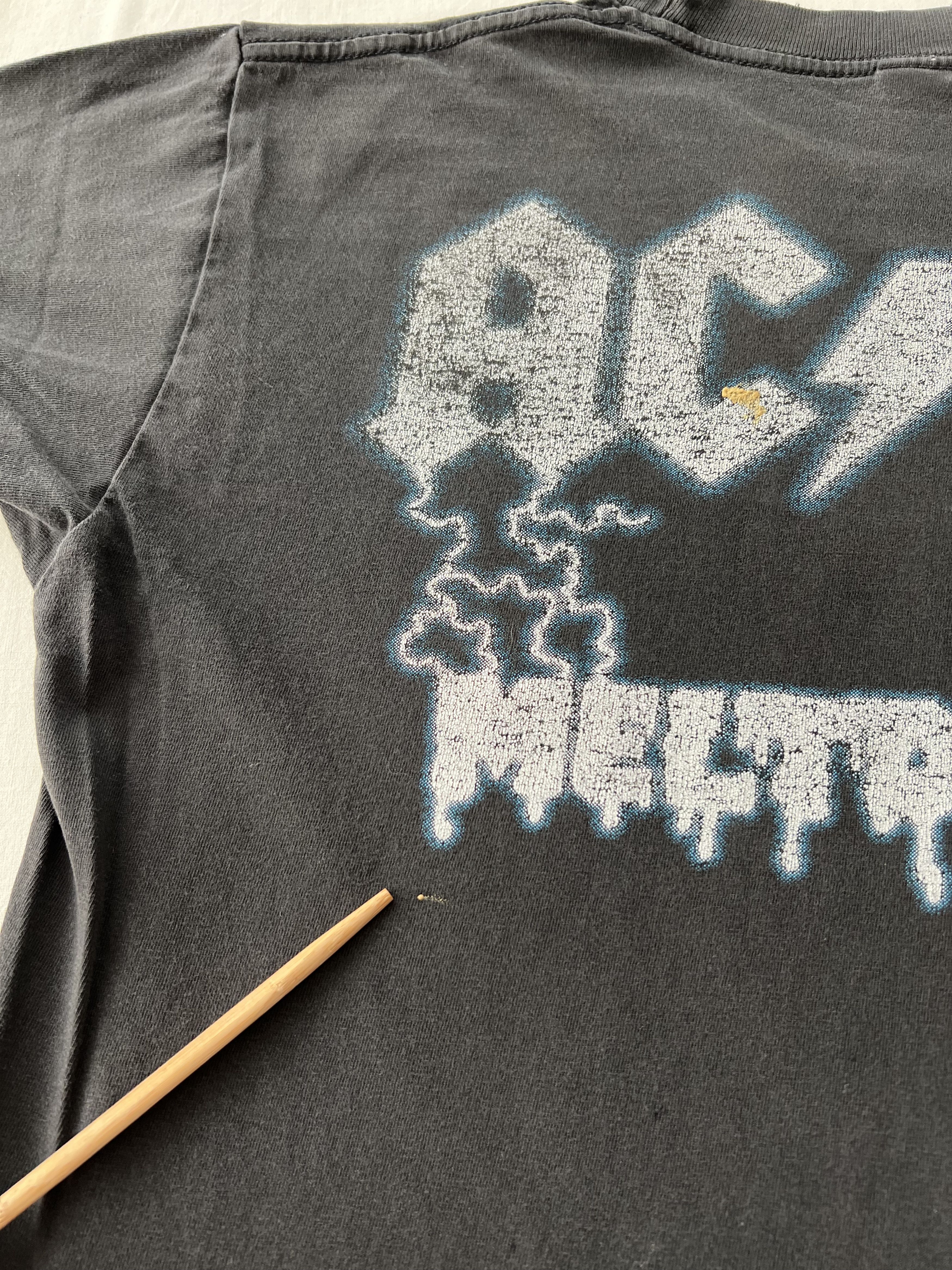 Band Tees Vintage 90s AC/DC Meltdown Frankenstein Lightning T-shirt Size US M / EU 48-50 / 2 - 20 Thumbnail
