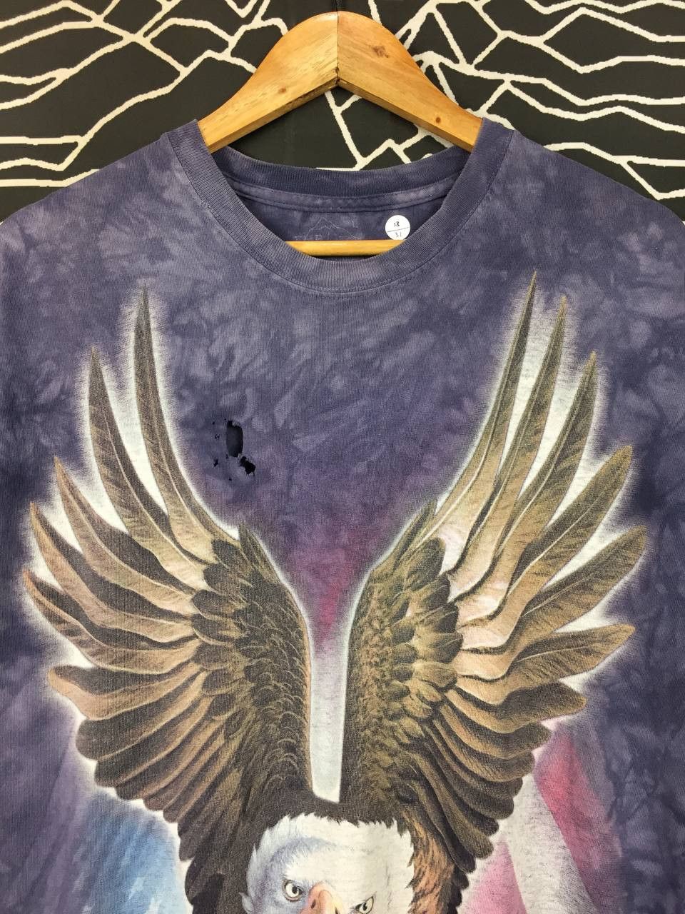 The Mountain Vtg The Mountain Swooping Bald Eagle Jerry Lofaro Art Tee Size US XL / EU 56 / 4 - 3 Thumbnail